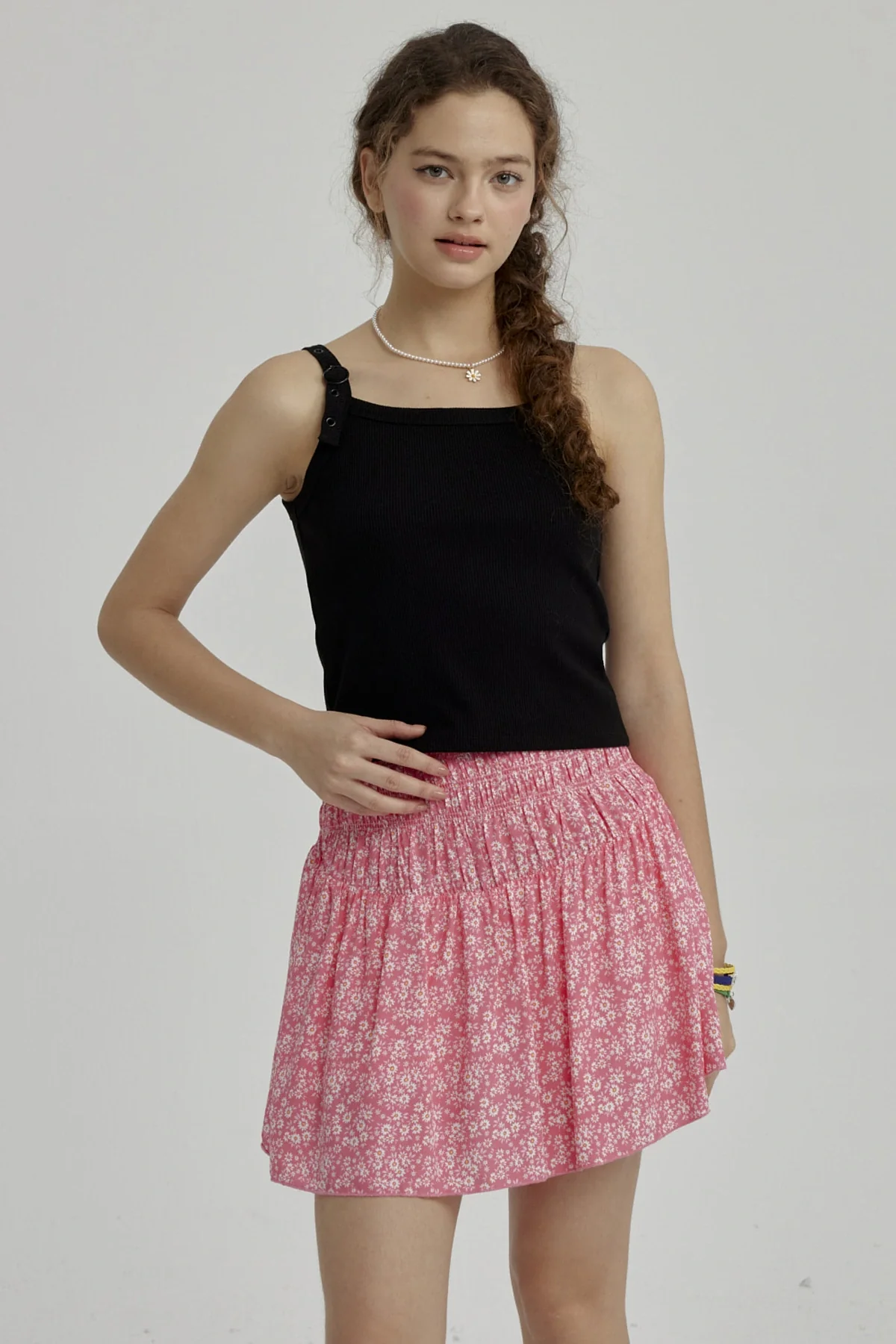 Polera Niña Rib Negro - Image 2