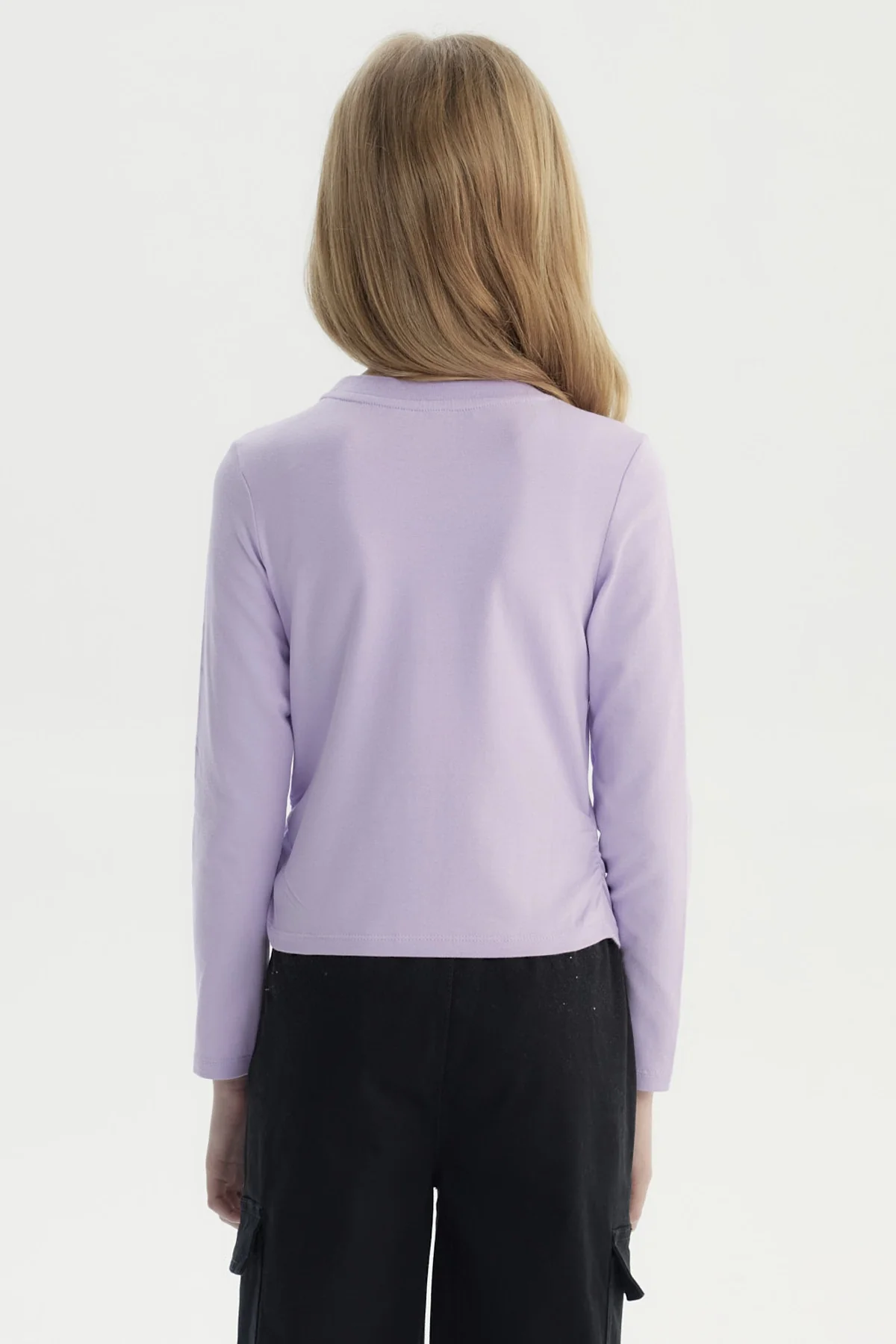 Polera Niña Slim Lila - Image 3