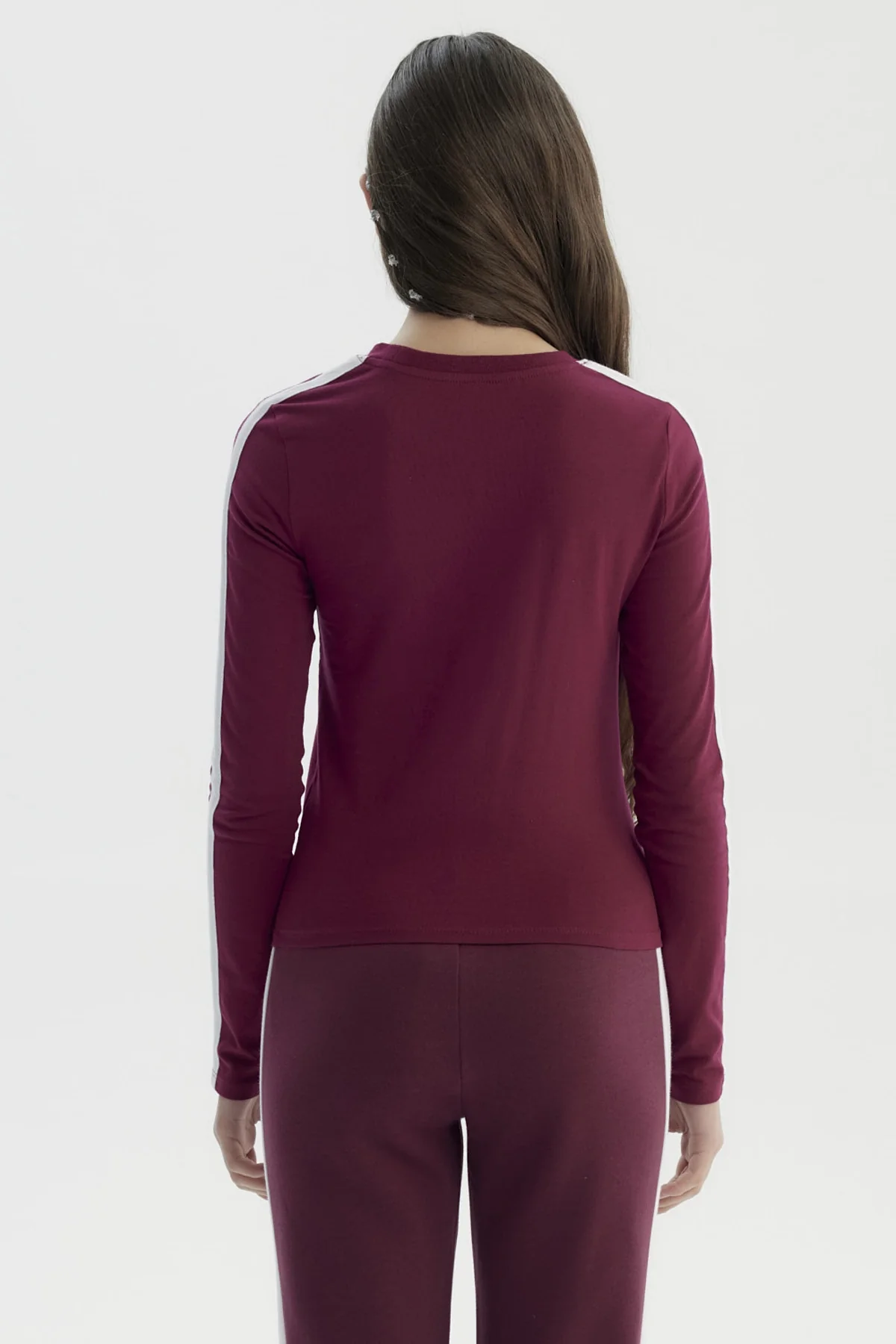 Polera Niña Slim Rojo - Image 3