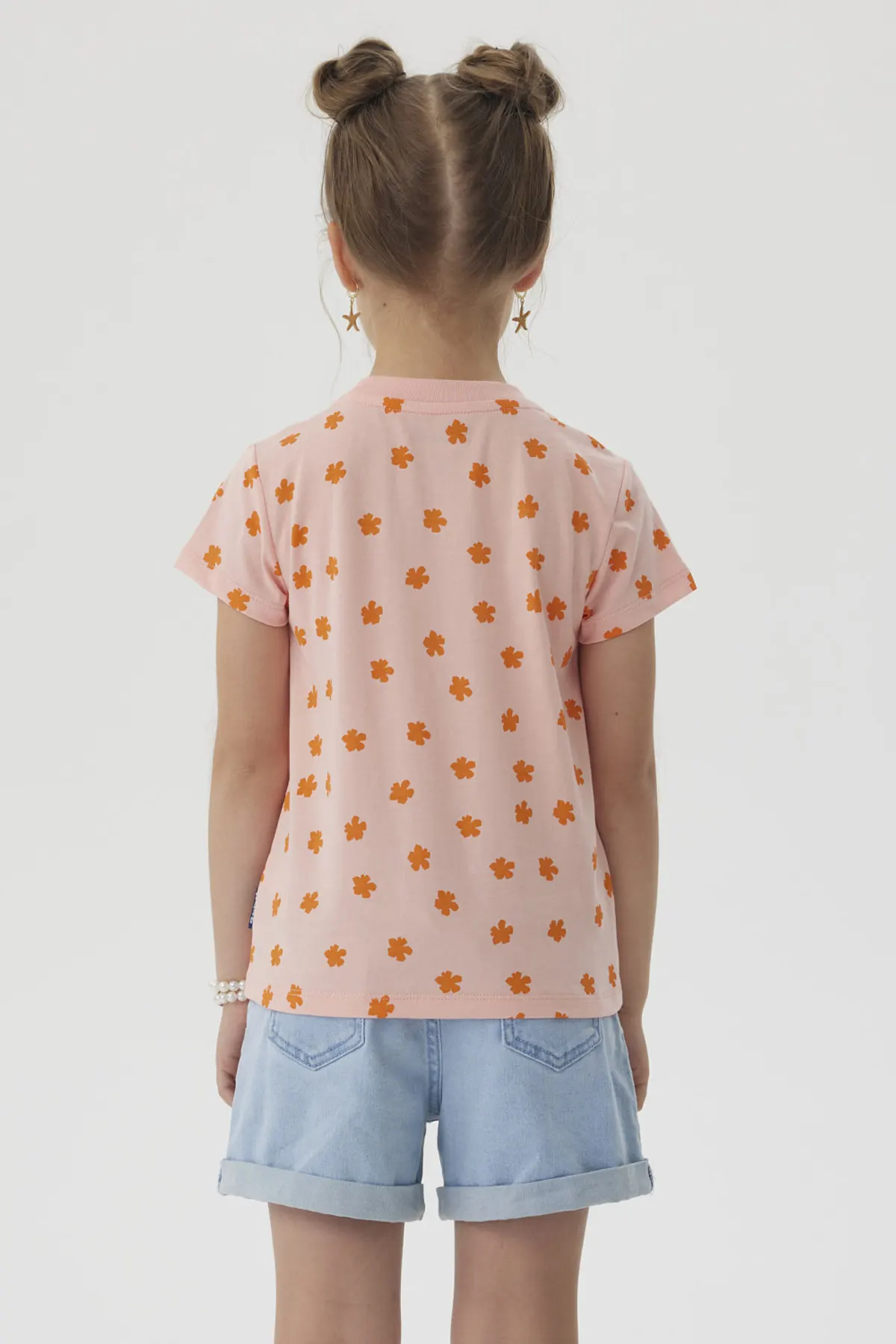 Polera Niña Stitch Turquesa - Image 3