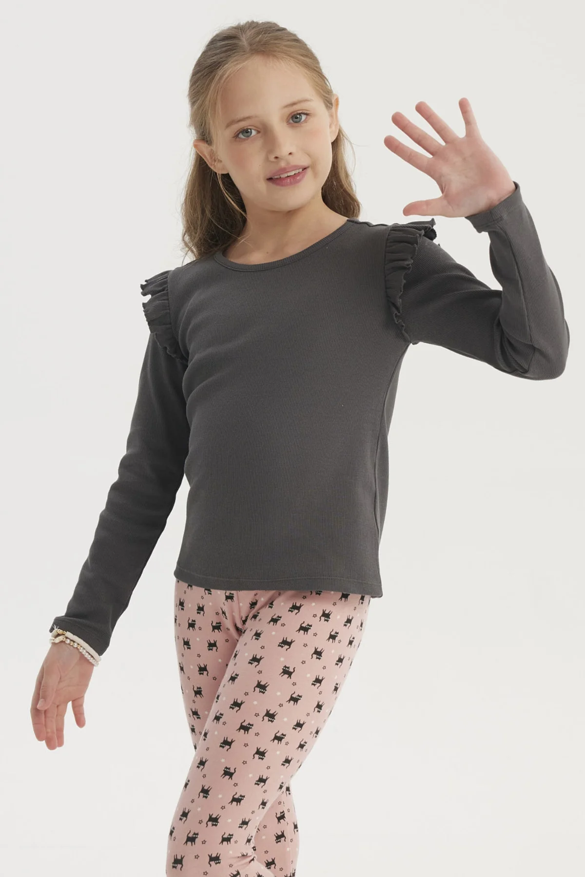 Polera Niña Teen Con Vuelos Marengo - Image 2