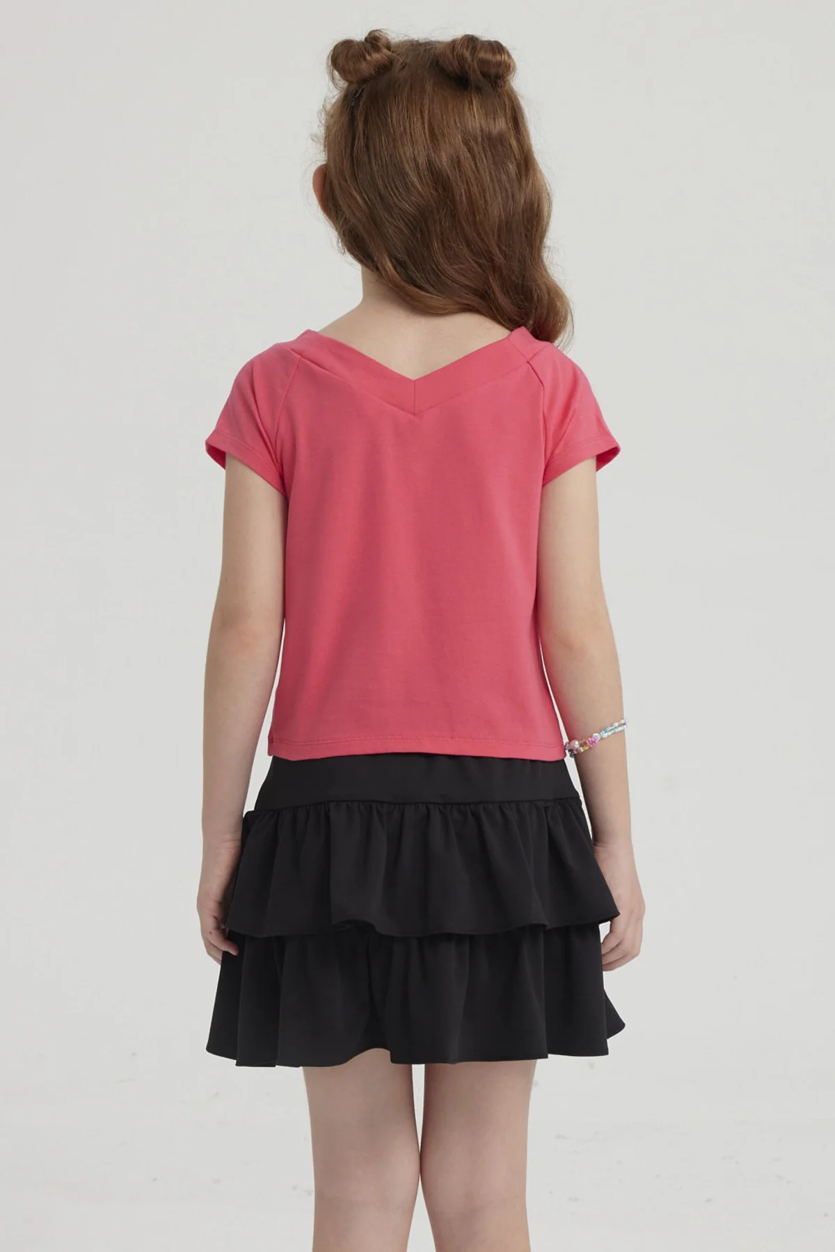 Polera Niña Teen Lisa Fucsia - Image 3