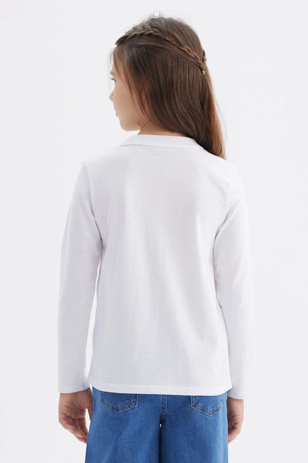 Polera Niña Toddler Print Blanco - Image 3