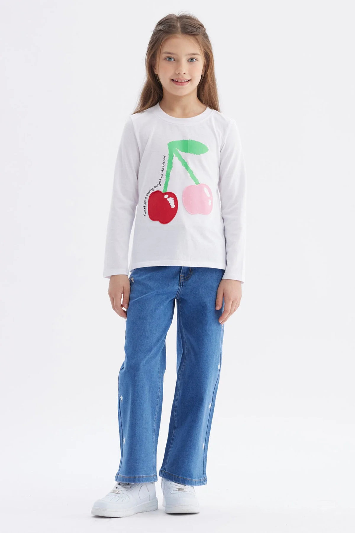 Polera Niña Toddler Print Blanco - Image 4