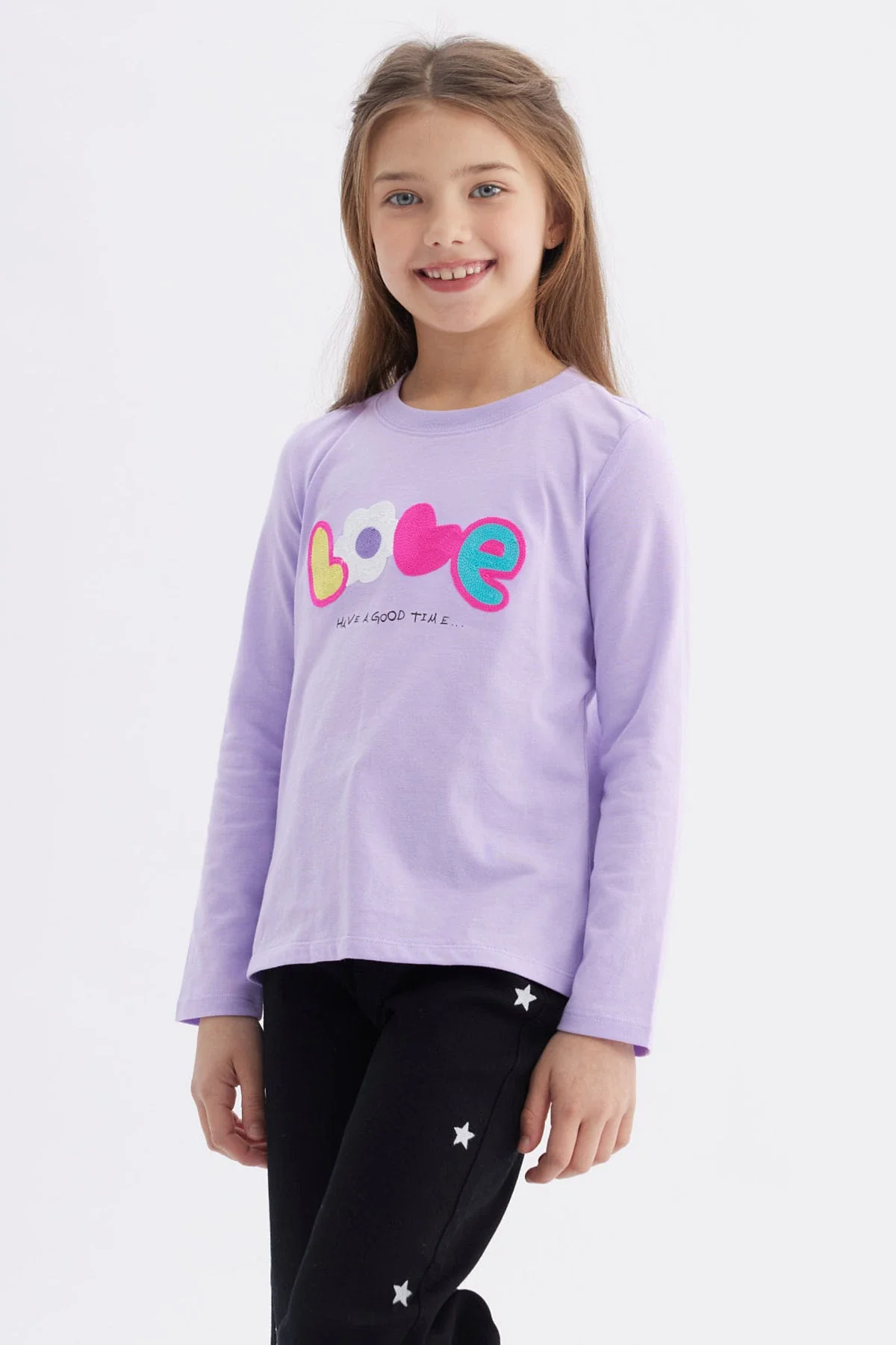 Polera Niña Toddler Print Lila - Image 2