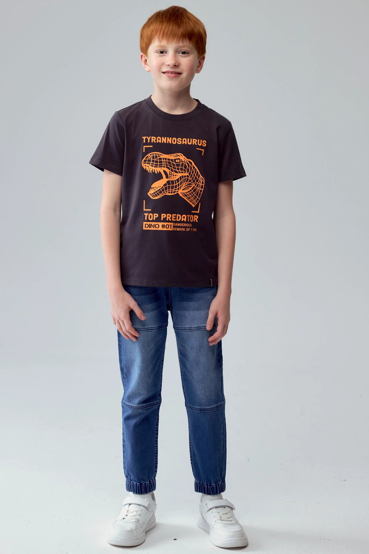 Polera Niño Básica Estampada Marengo - Image 3