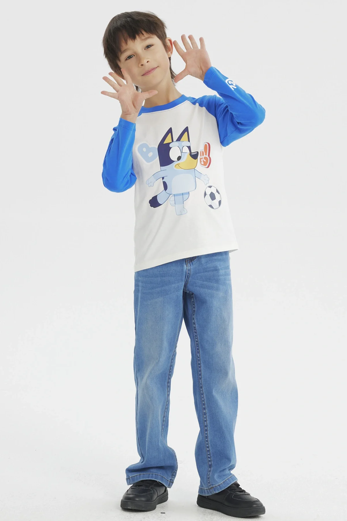 Polera Niño Bluey Crudo - Image 4