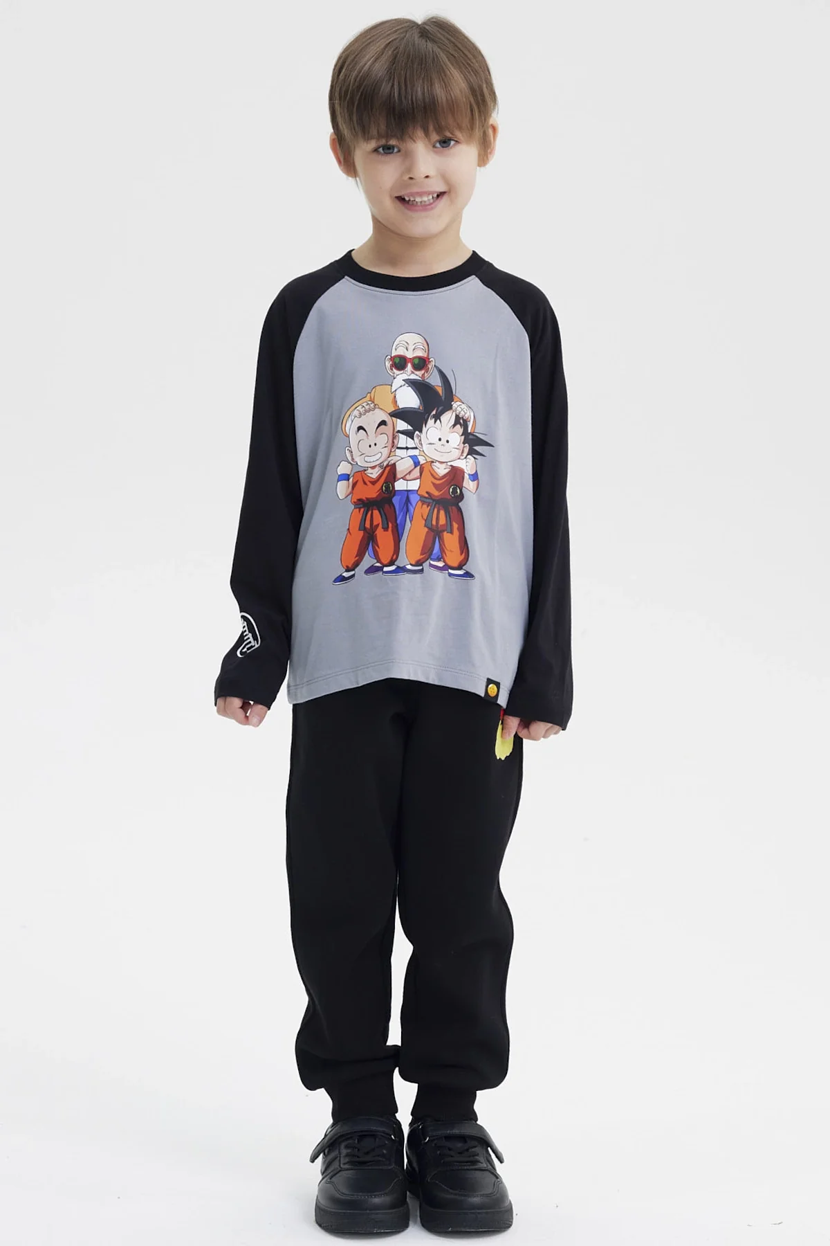 Polera Niño Dragon Ball Gris - Image 4