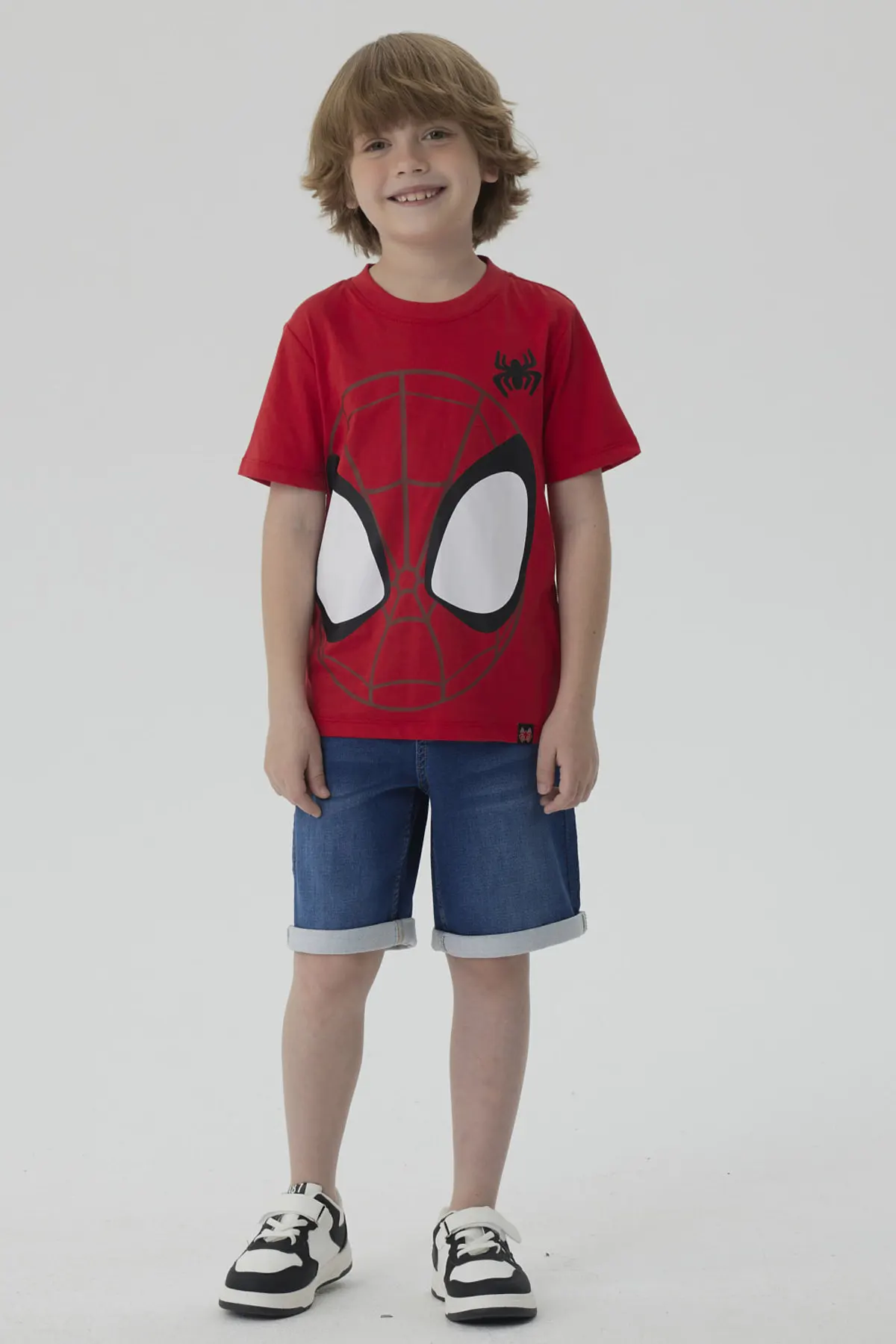 Polera Niño Estampado Rojo - Image 4