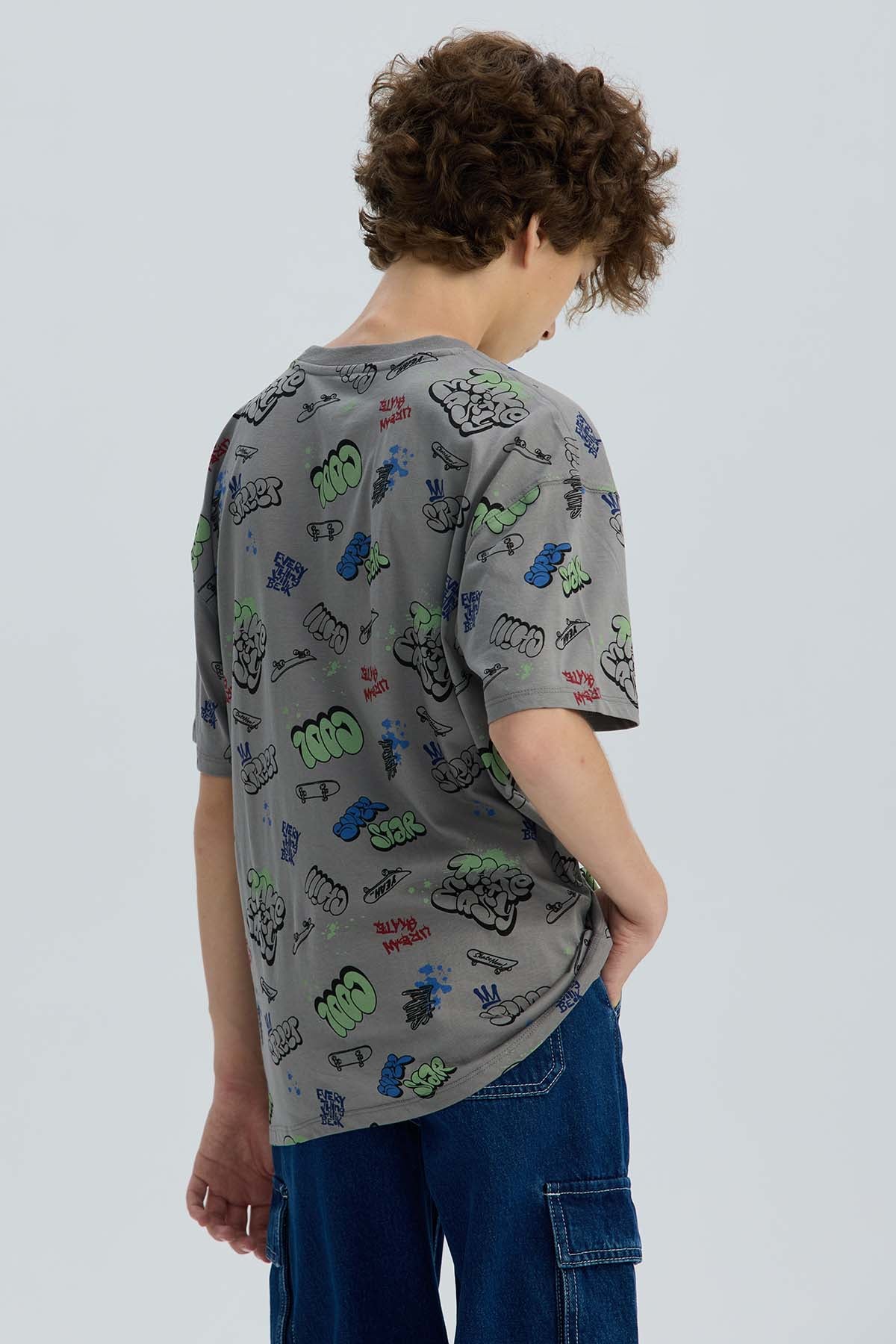 Polera Niño Full Print Marengo - Image 3