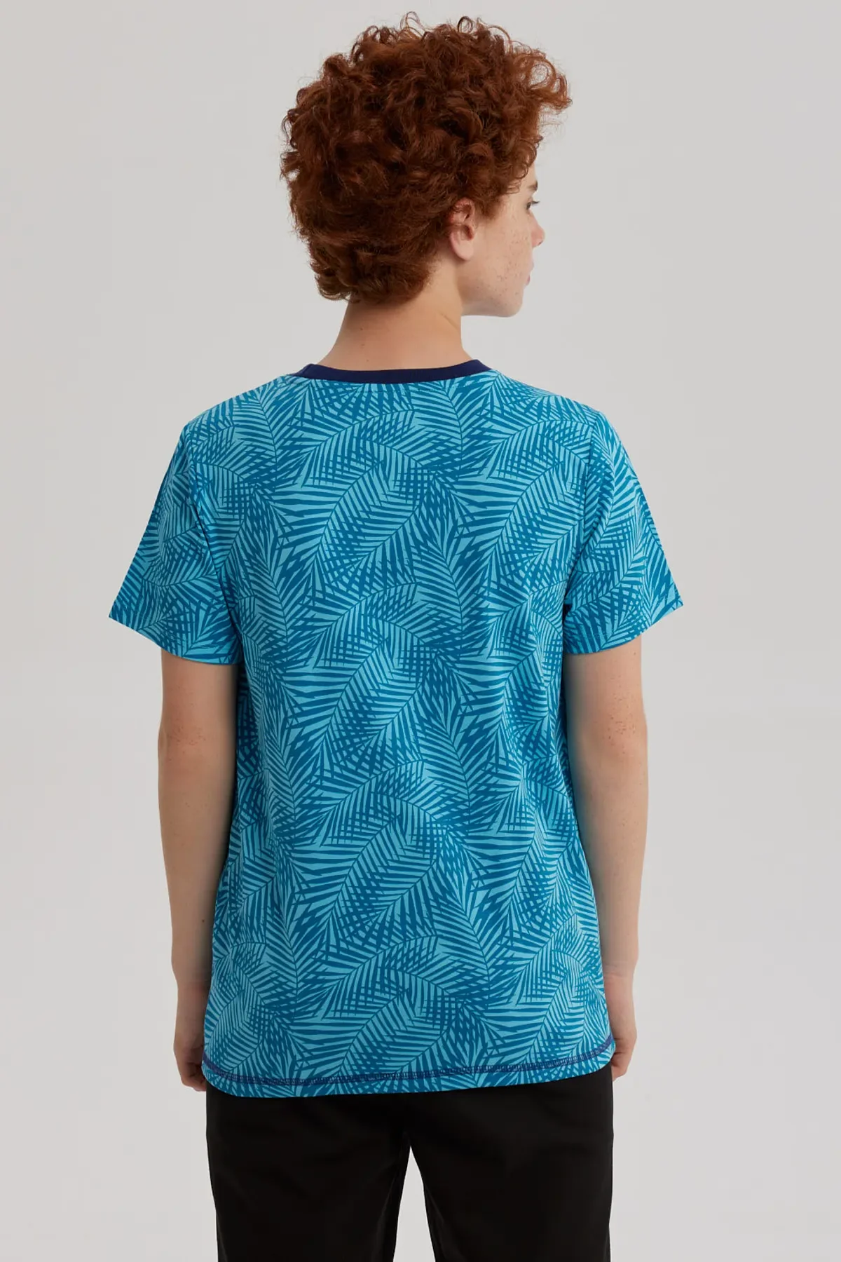 Polera Niño Full Print Y Estampado Menta - Image 3