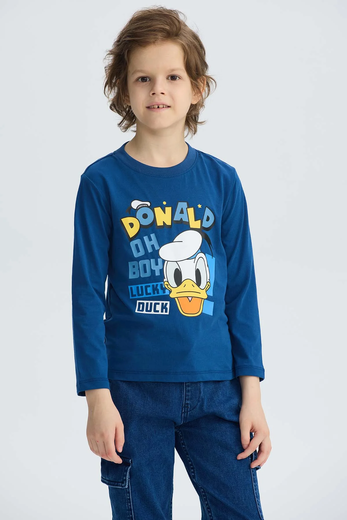 Polera Niño Pato Donald Azul Marino - Image 2