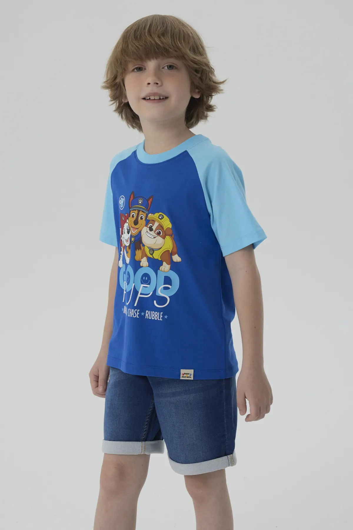 Polera Niño Paw Patrol Azul - Image 2