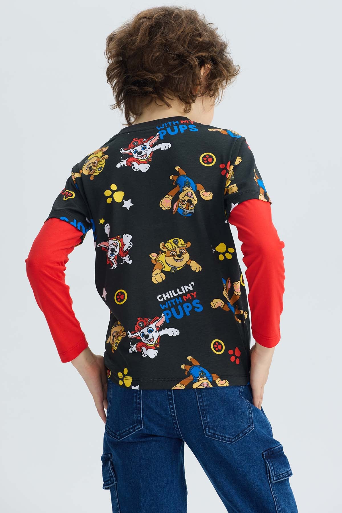 Polera Niño Paw Patrol Negro - Image 2