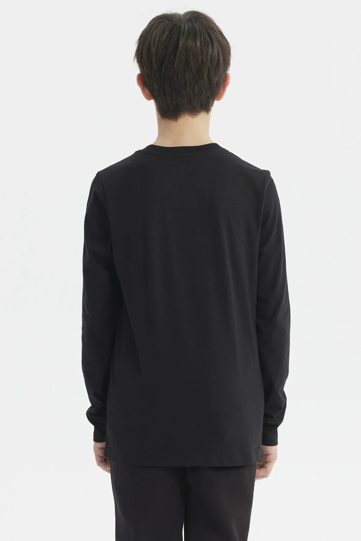Polera Niño Print 3D Negro - Image 3