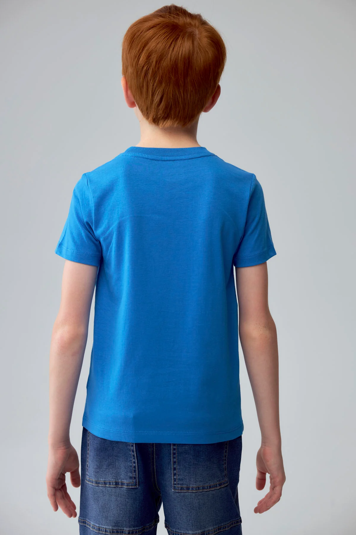 Polera Niño Print Azulino - Image 3