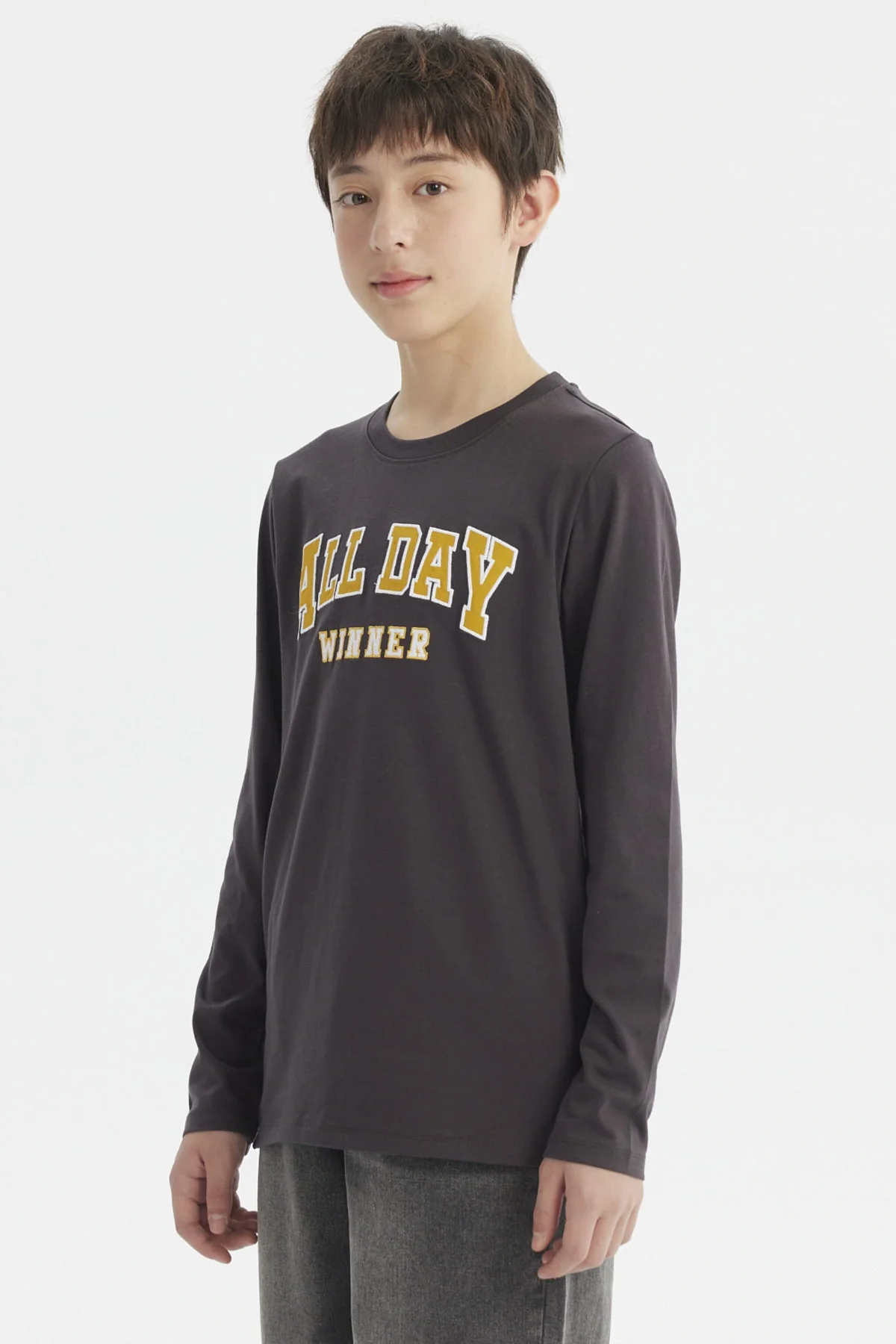 Polera Niño Print Con Relieve Marengo - Image 2