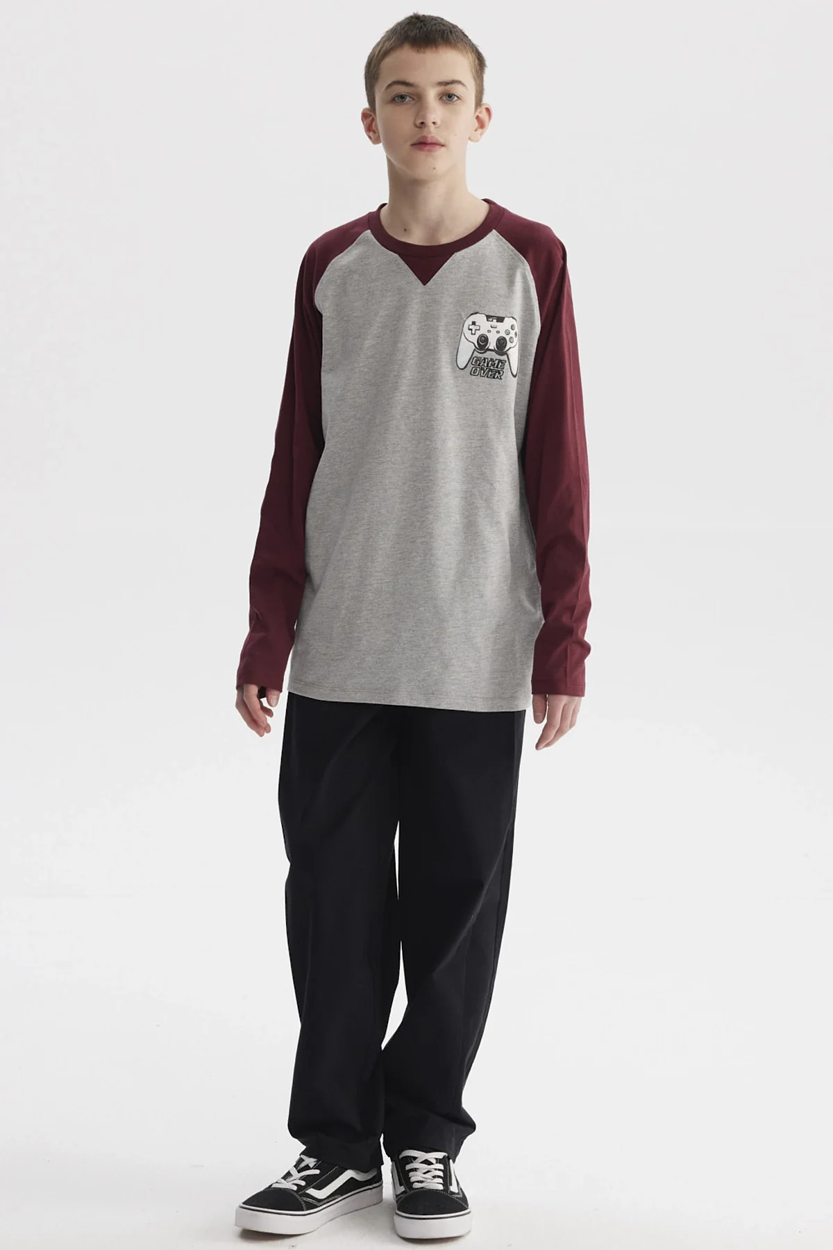 Polera Niño Print Crudo - Image 4