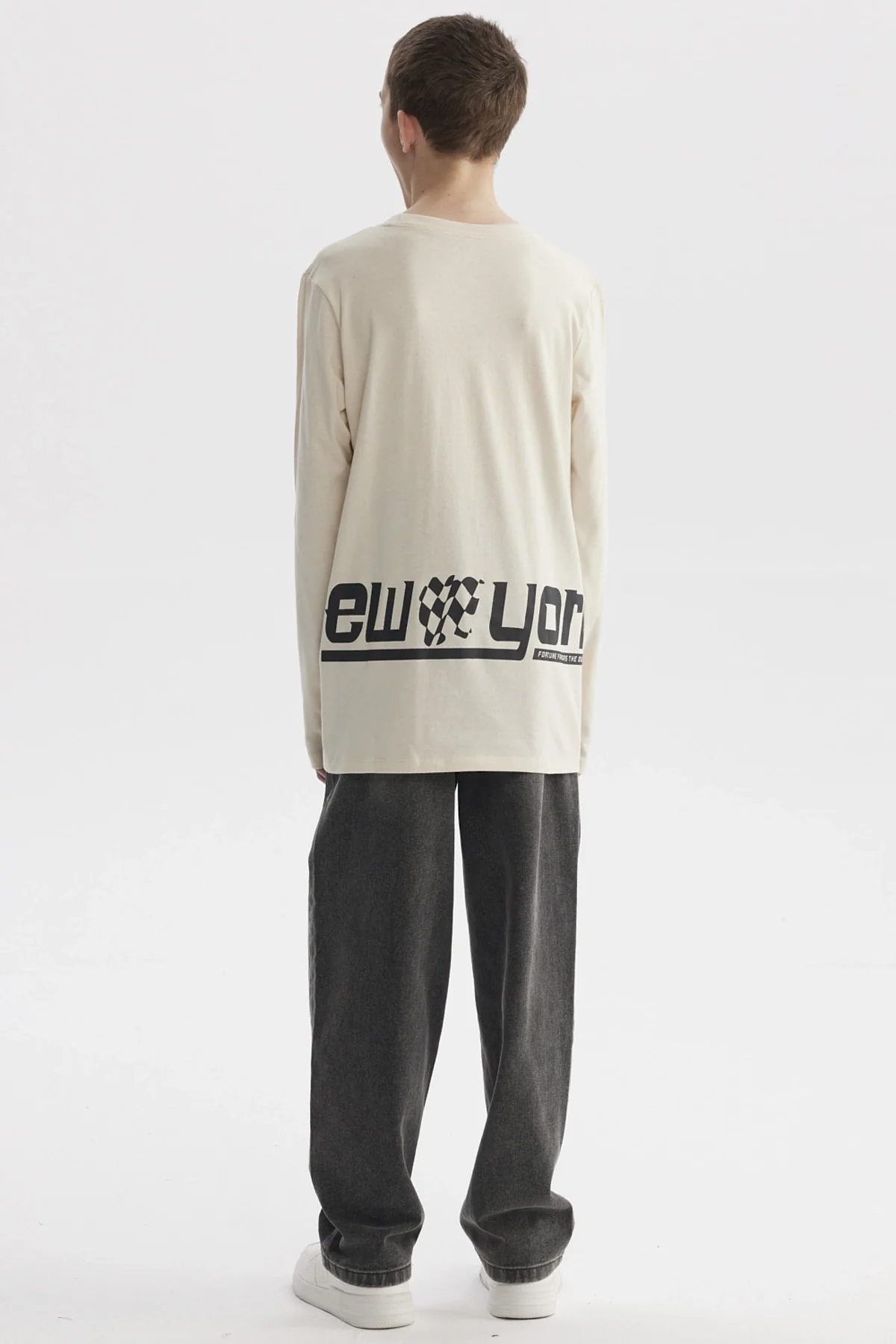 Polera Niño Print Crudo - Image 3