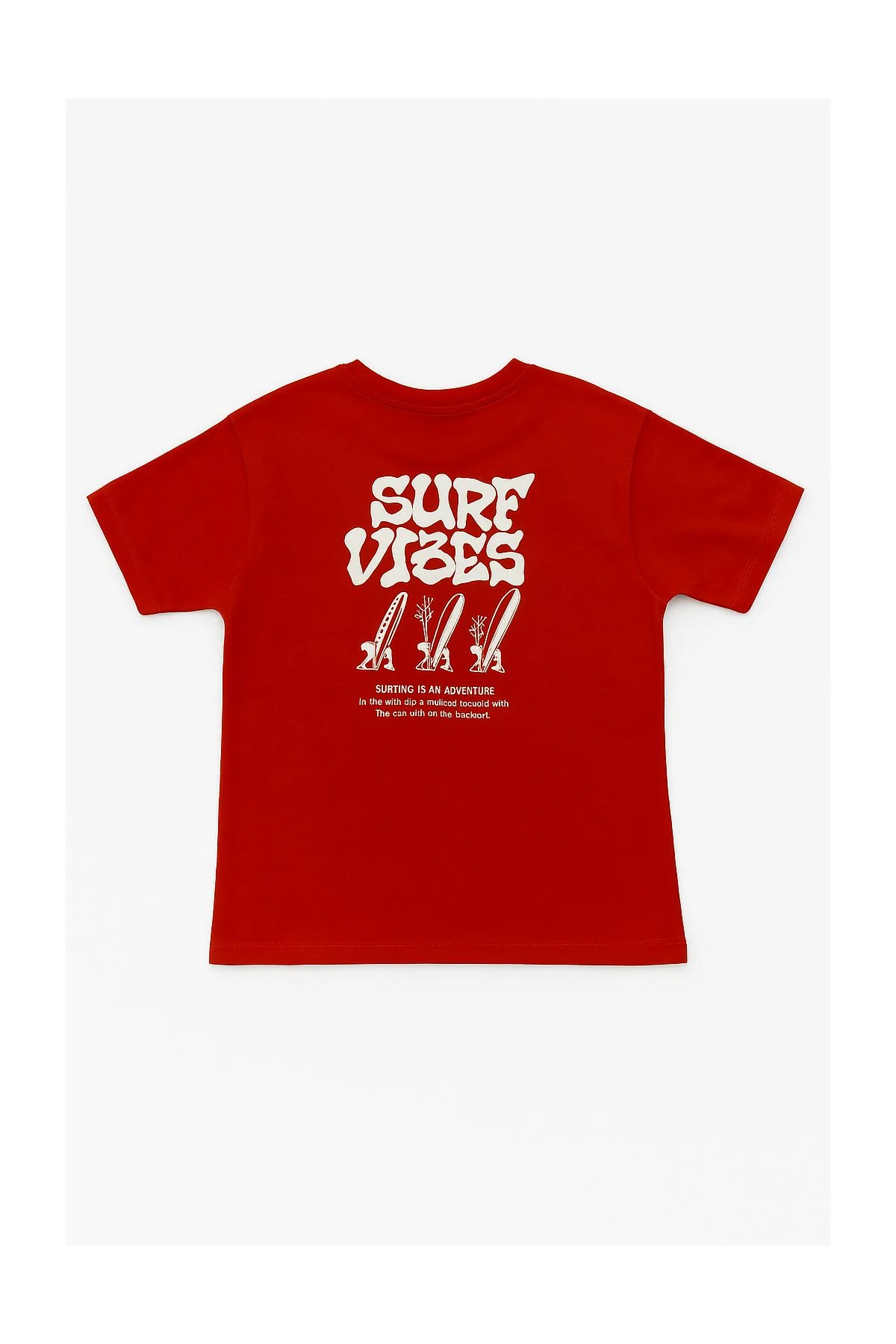Polera Niño Print Rojo - Image 2