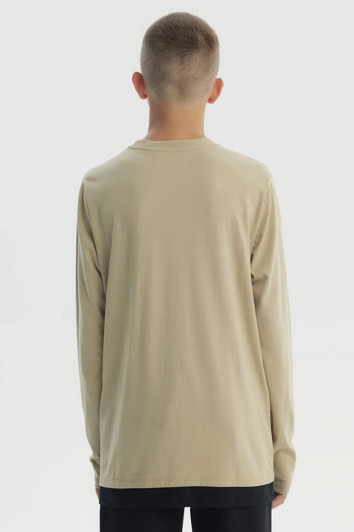 Polera Niño Slim Kaki - Image 3