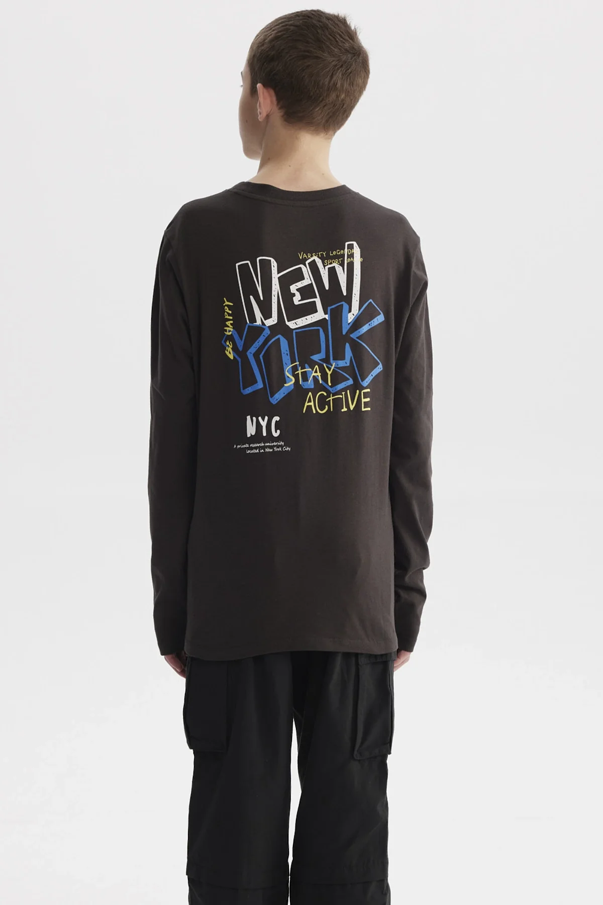 Polera Niño Slim Marengo - Image 3