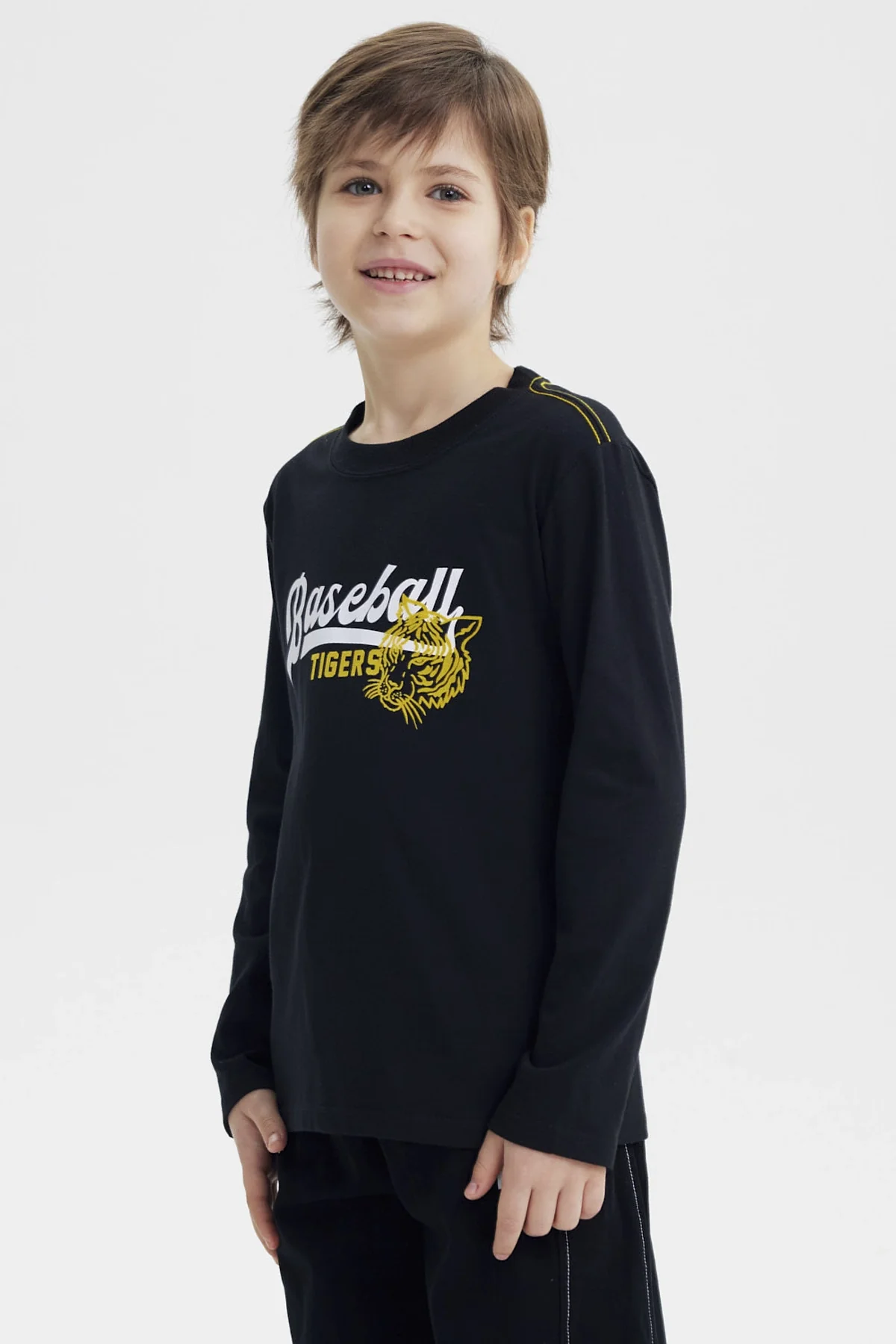 Polera Niño Slim Negro - Image 2