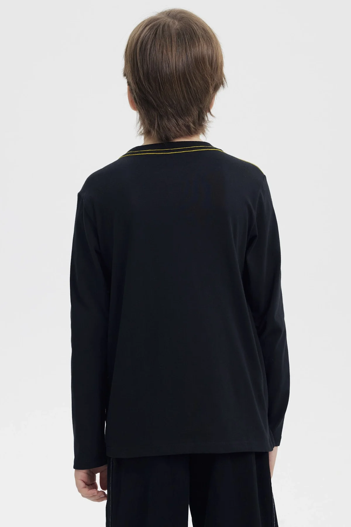 Polera Niño Slim Negro - Image 3