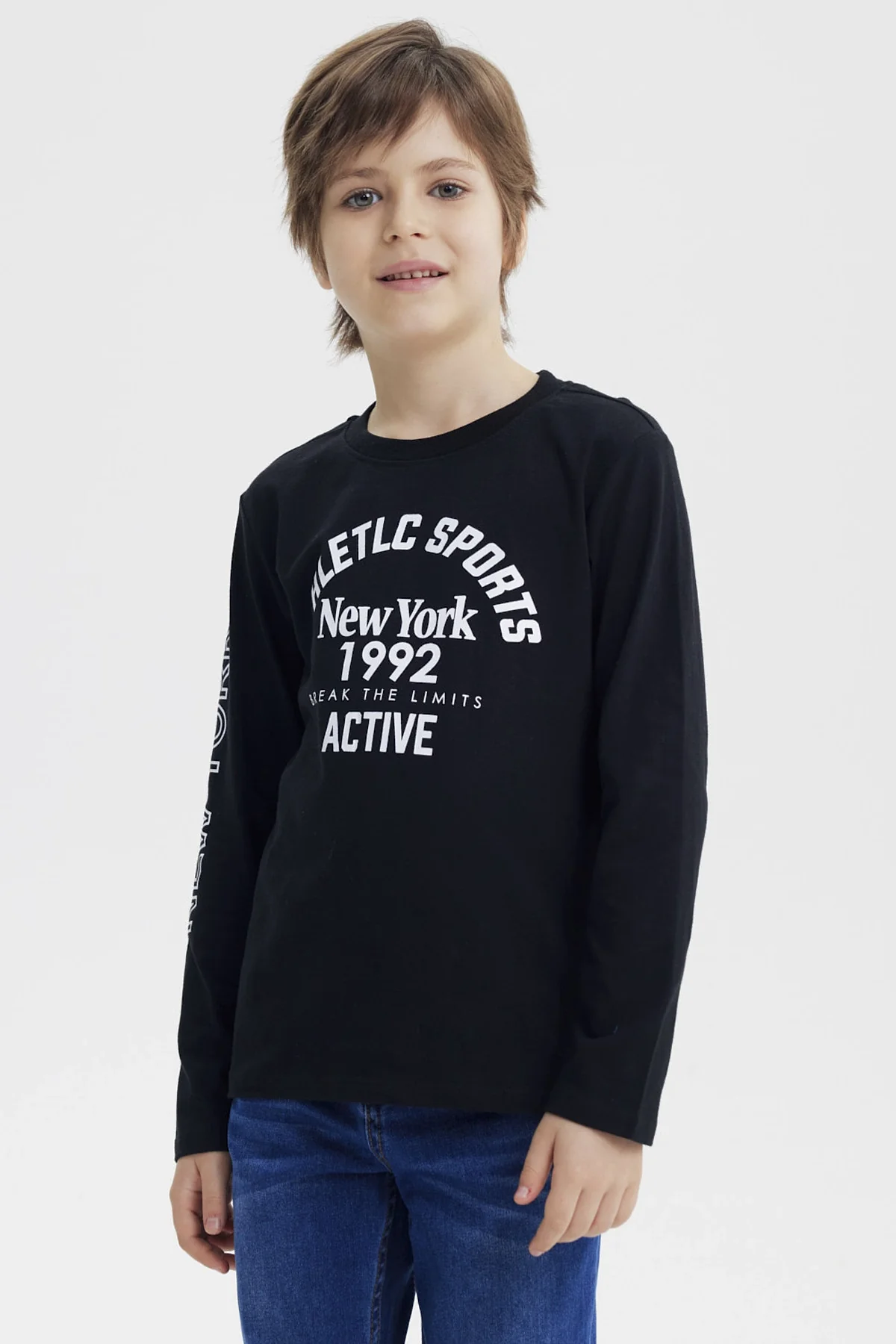 Polera Niño Slim Negro - Image 2