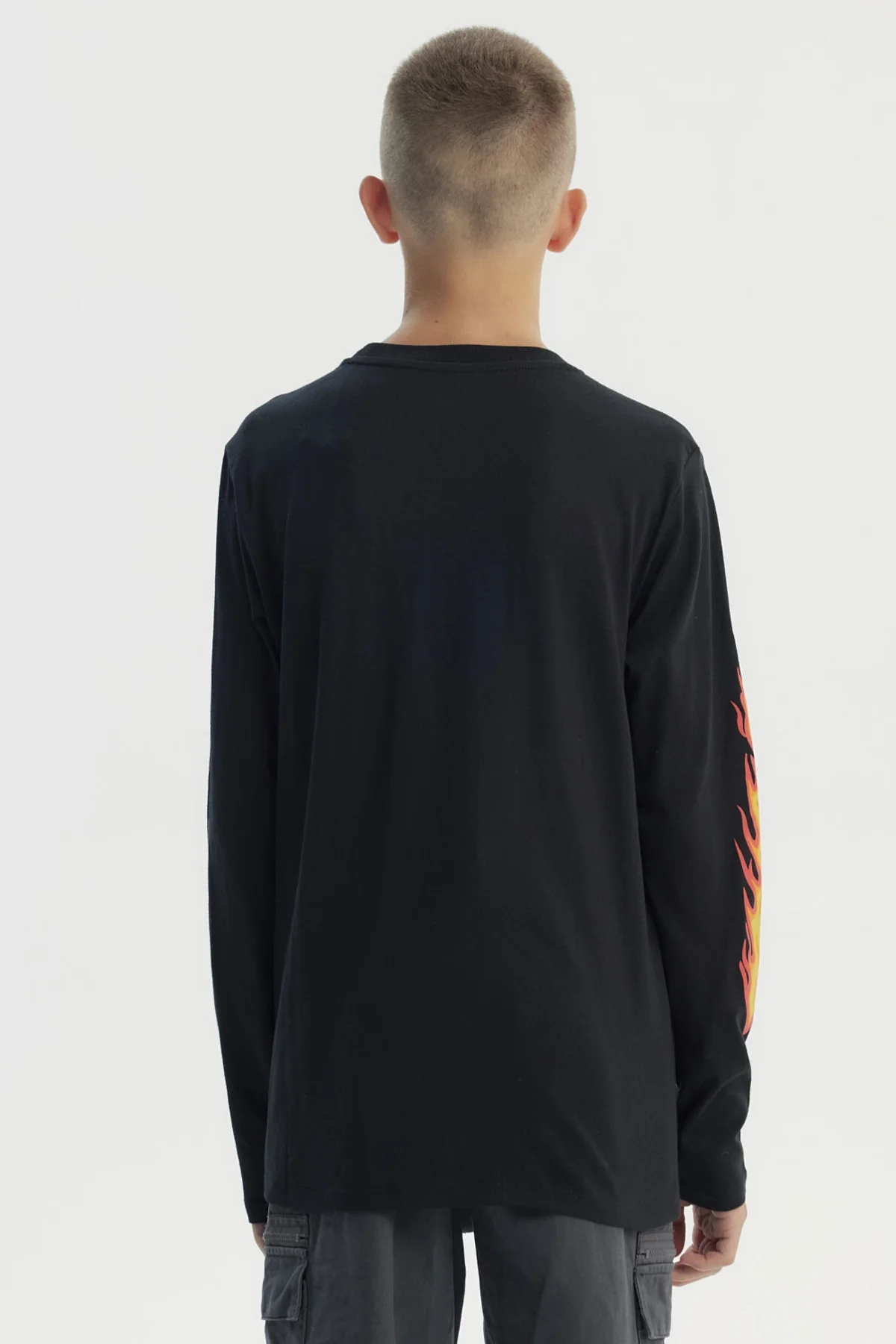 Polera Niño Slim Negro - Image 3