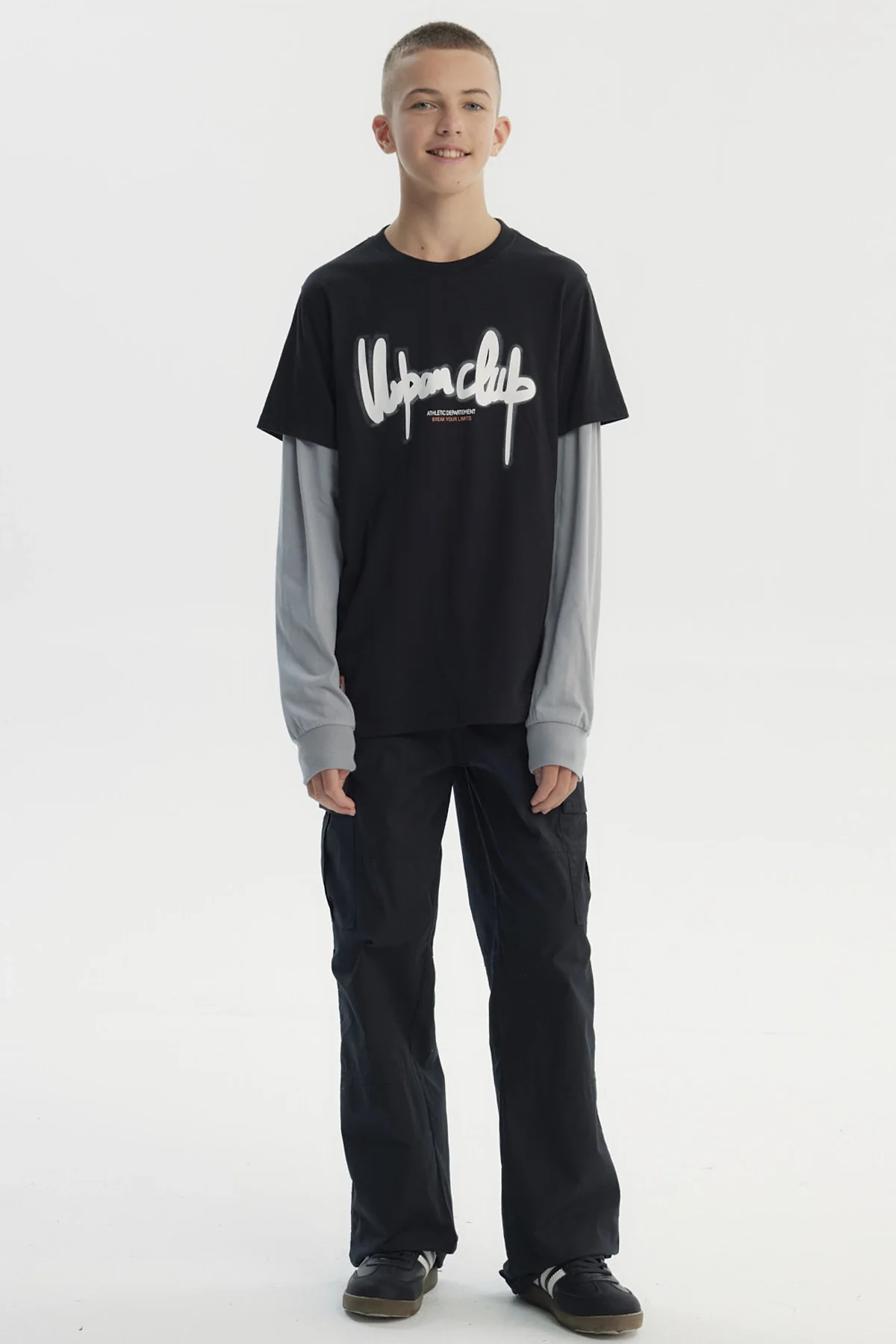 Polera Niño Slim Negro - Image 4