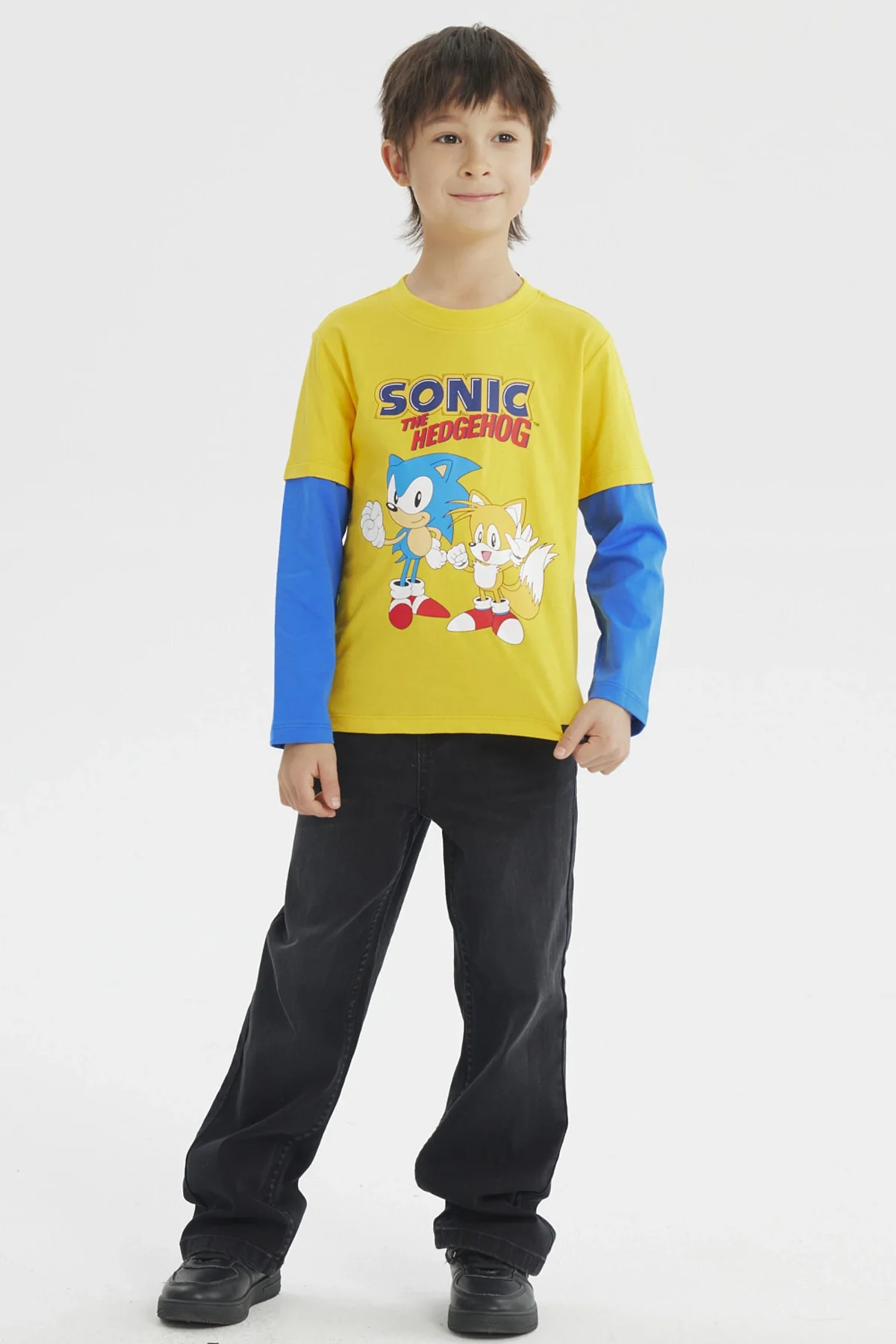 Polera Niño Sonic Amarillo - Image 4
