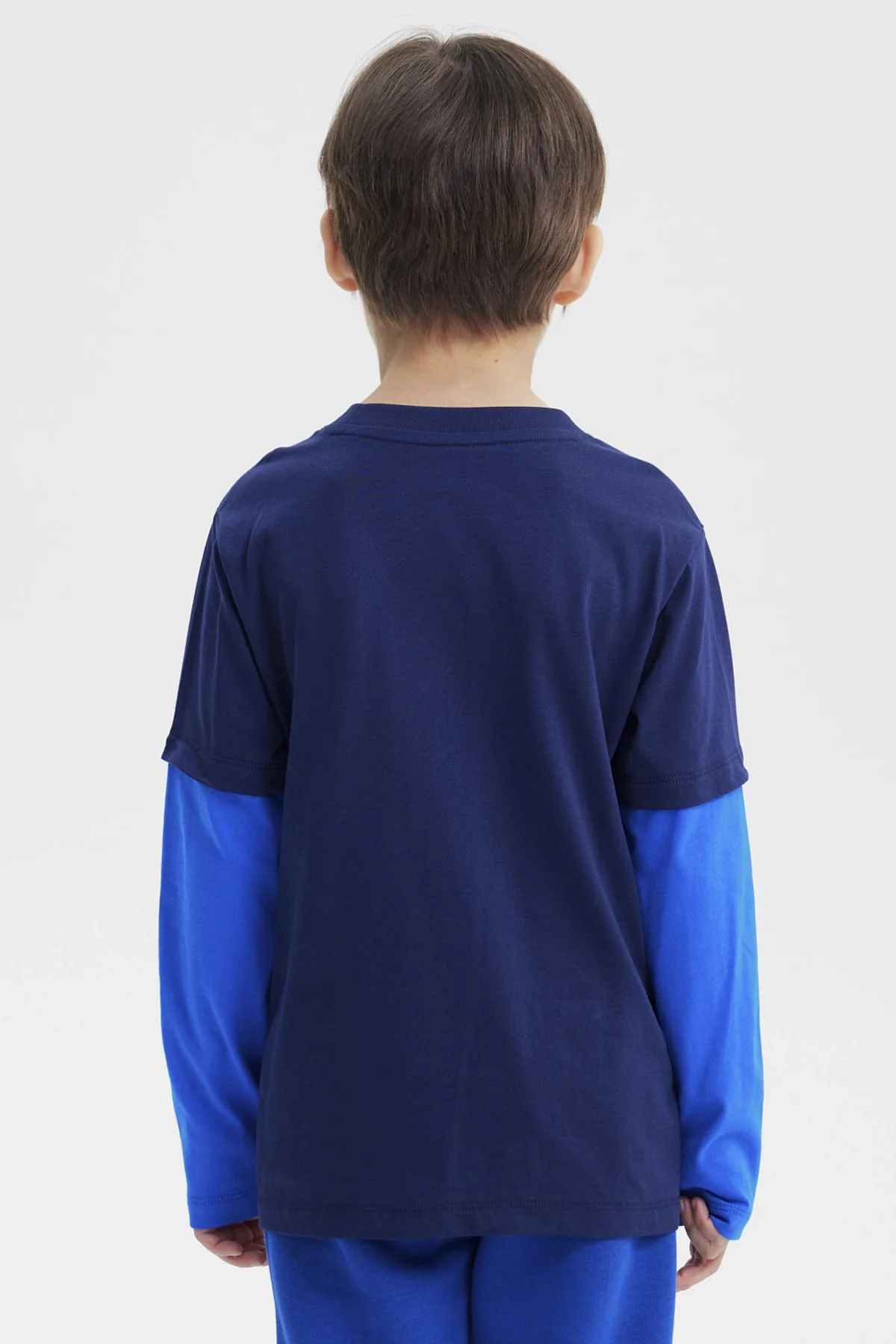 Polera Niño Spiderman Azul Marino - Image 3