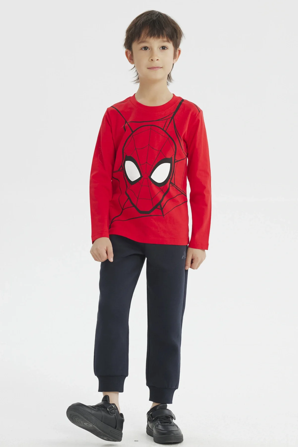 Polera Niño Spiderman Rojo - Image 4