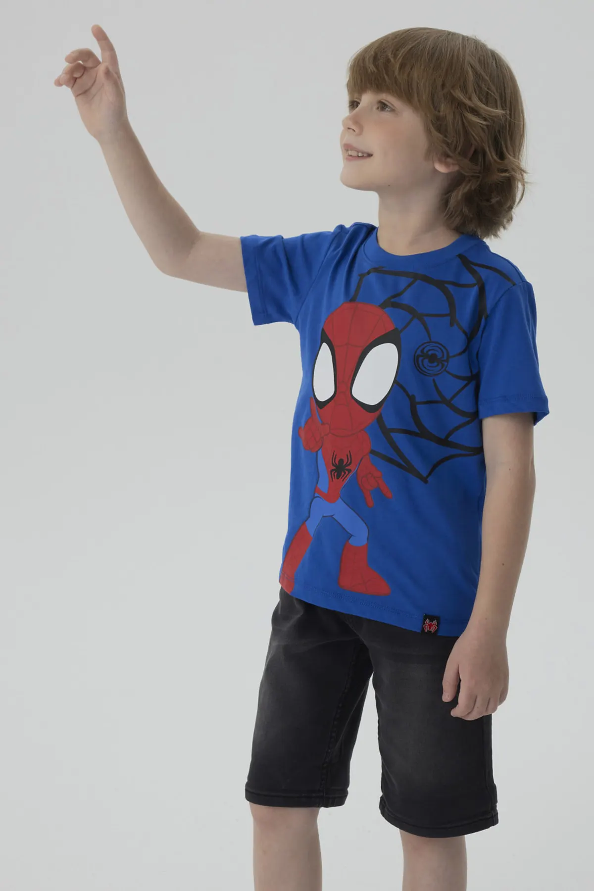 Polera Niño Spidey Azul - Image 2