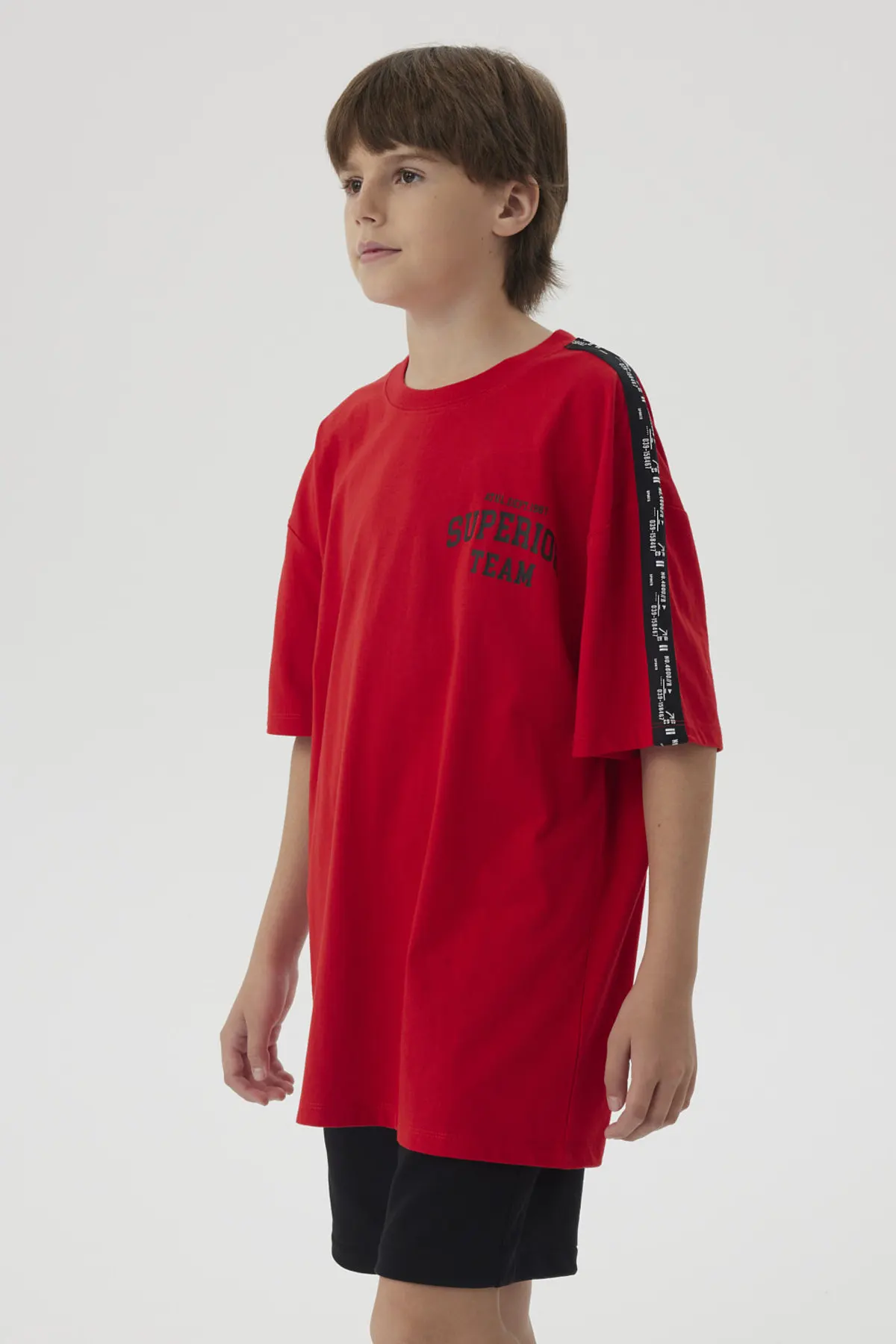 Polera Niño Tape Rojo - Image 2