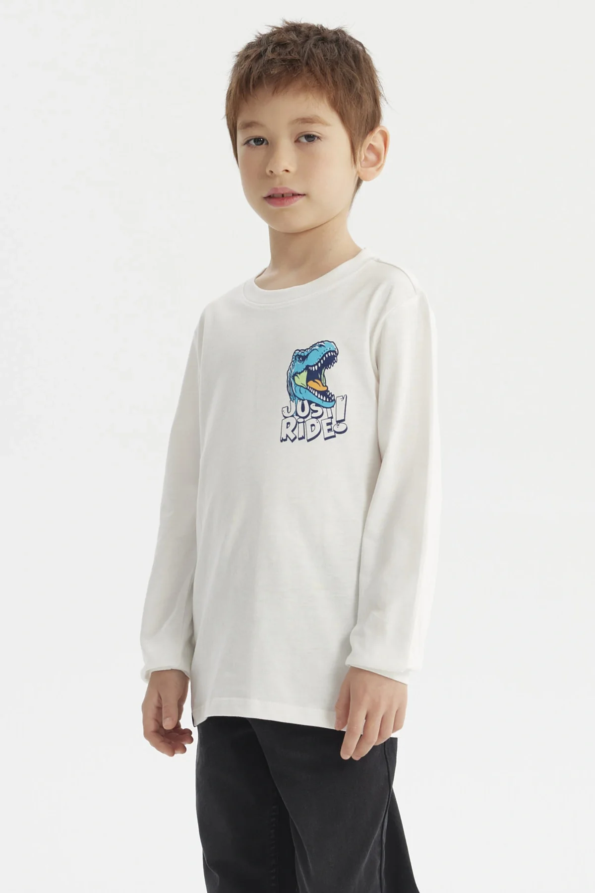 Polera Niño Toddler Print Crudo - Image 2