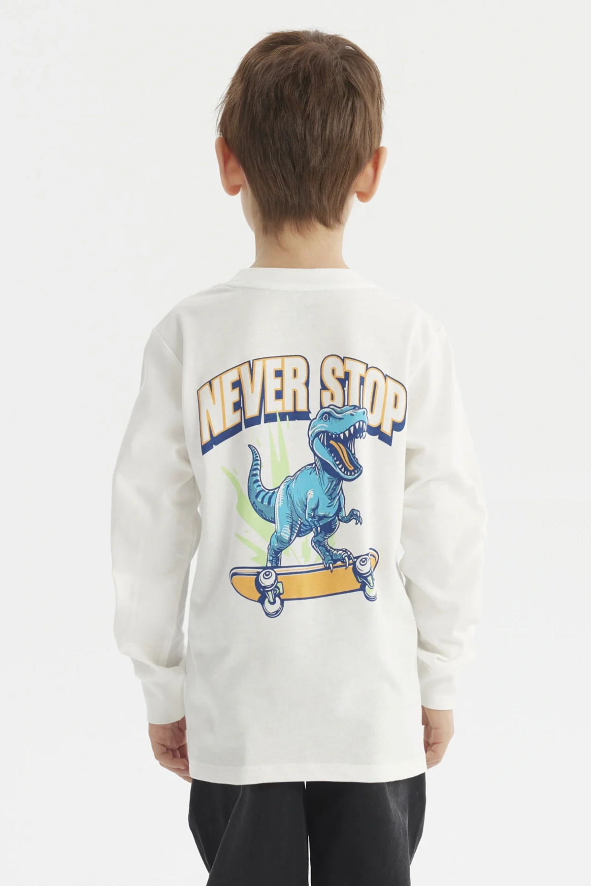Polera Niño Toddler Print Crudo - Image 3