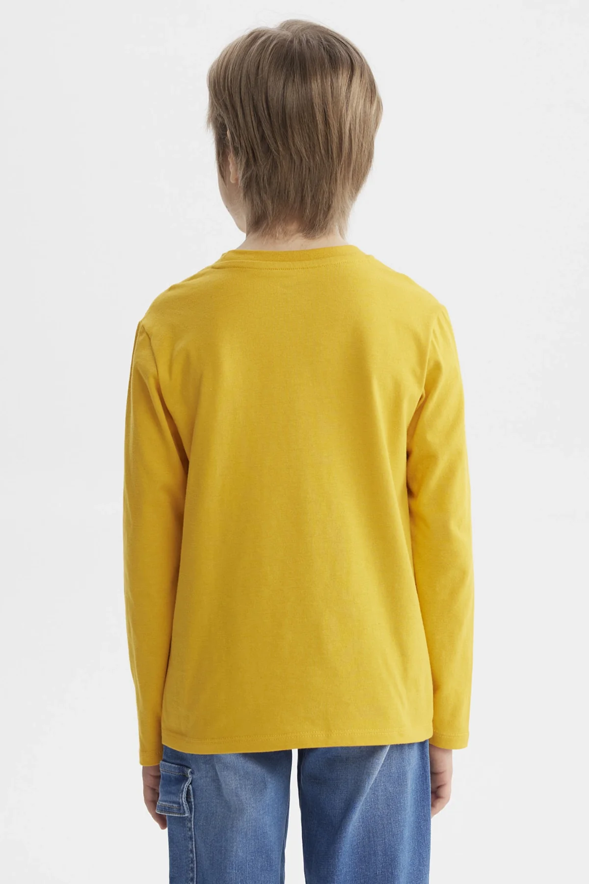 Polera Niño Toddler Print Mostaza - Image 3