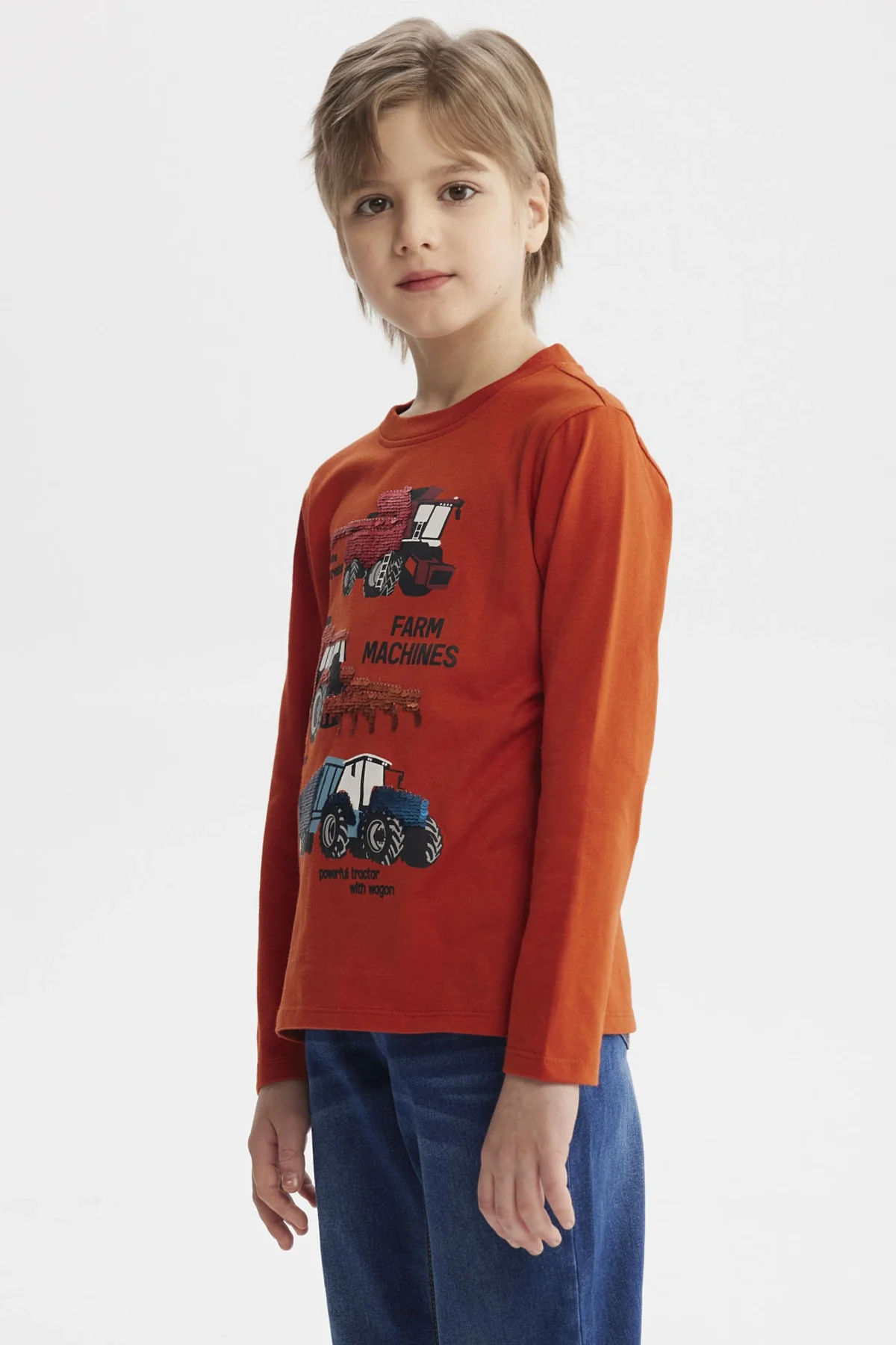 Polera Niño Toddler Print Ocre - Image 2