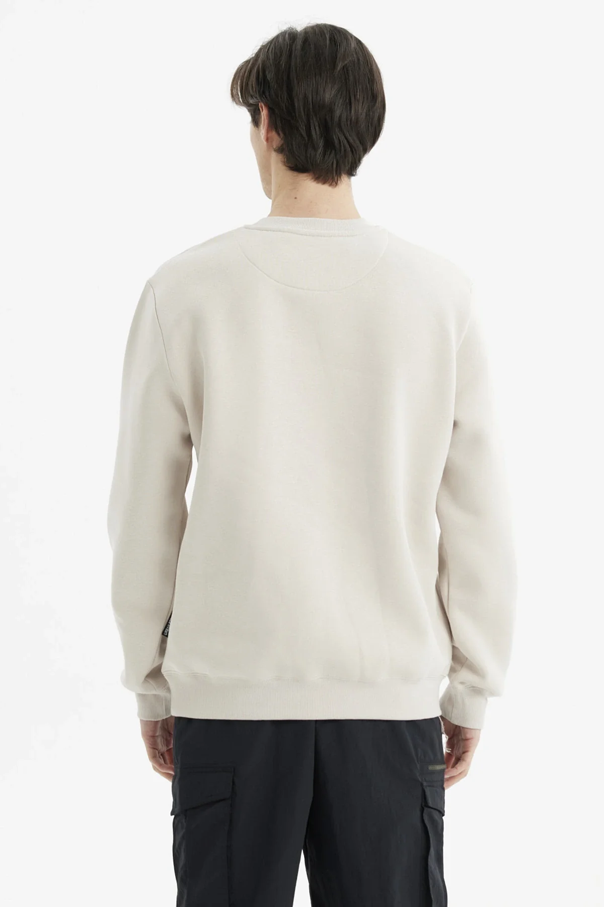 Polerón Hombre Básico Beige - Image 3