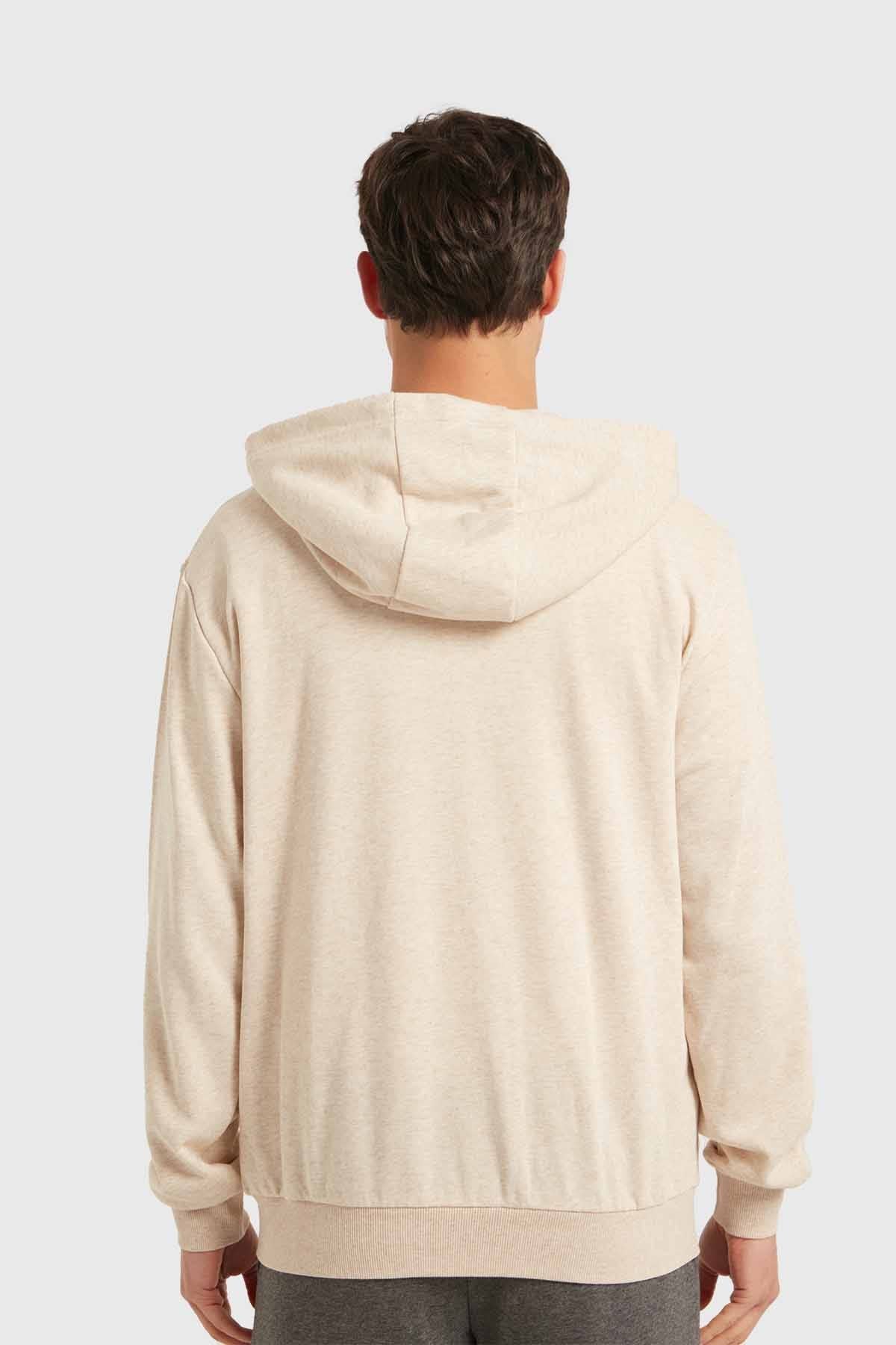 Polerón Hombre Básico Beige - Image 3