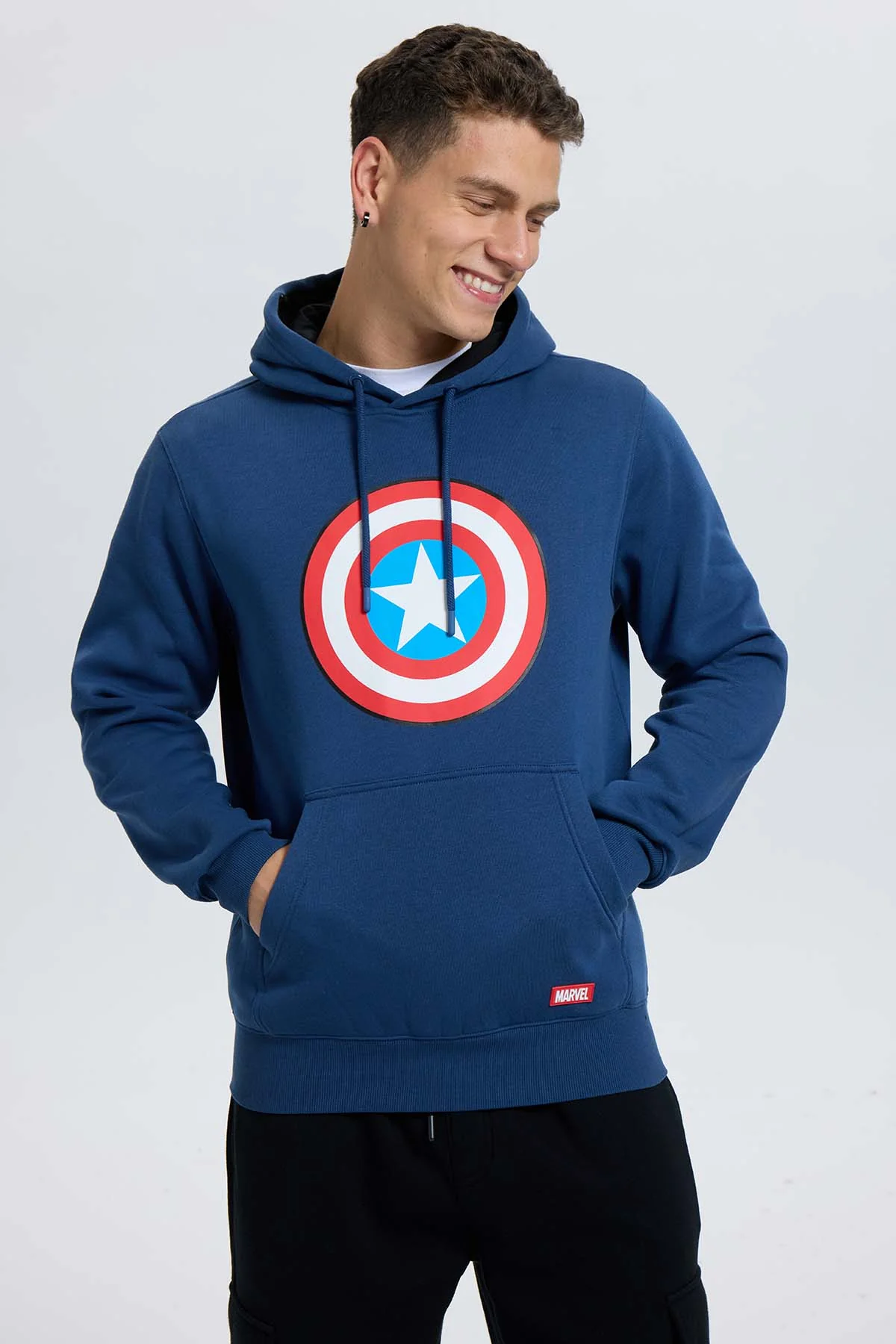 Polerón Hombre Capitan América Azul - Image 2