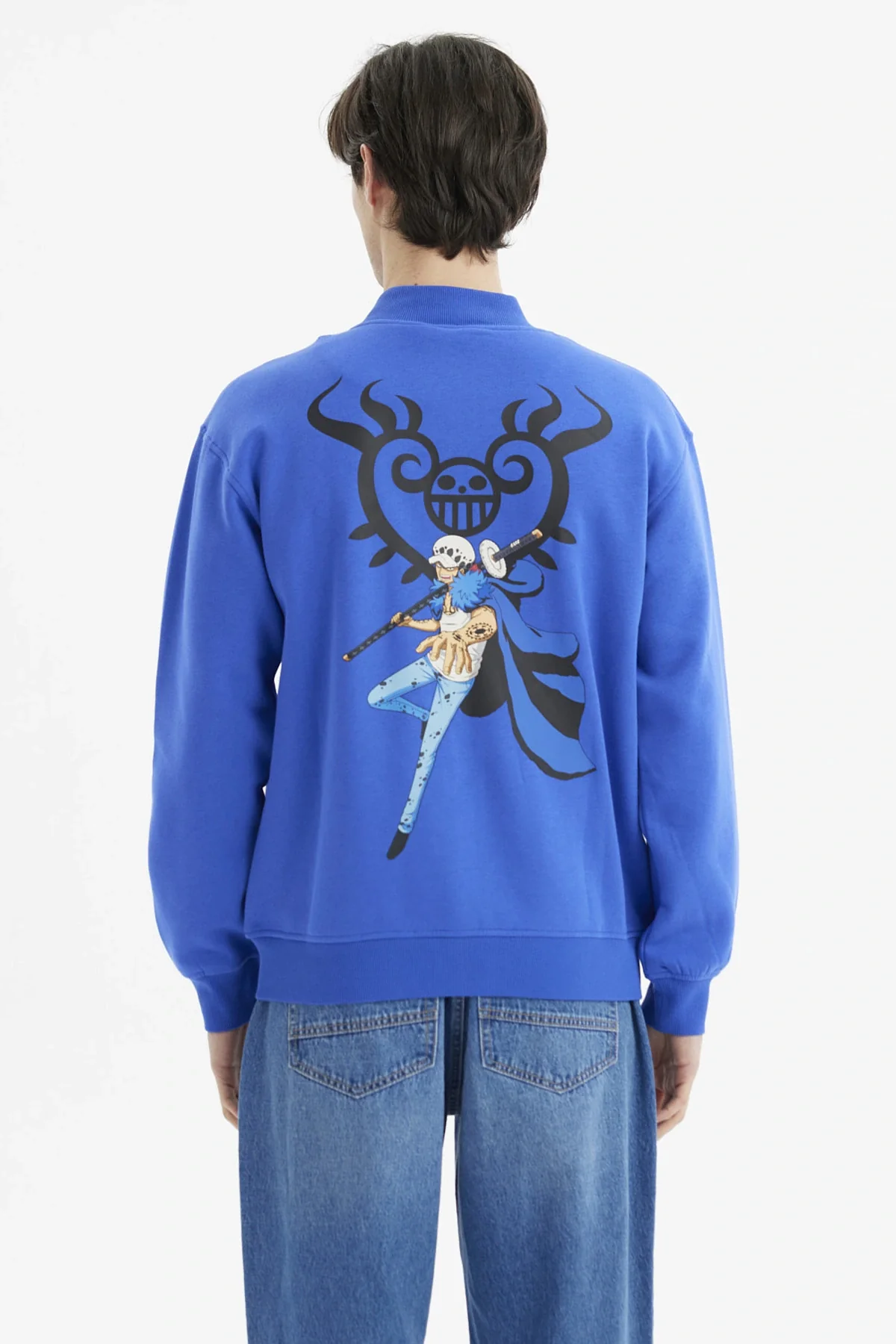 Polerón Hombre College One Piece Azul - Image 2