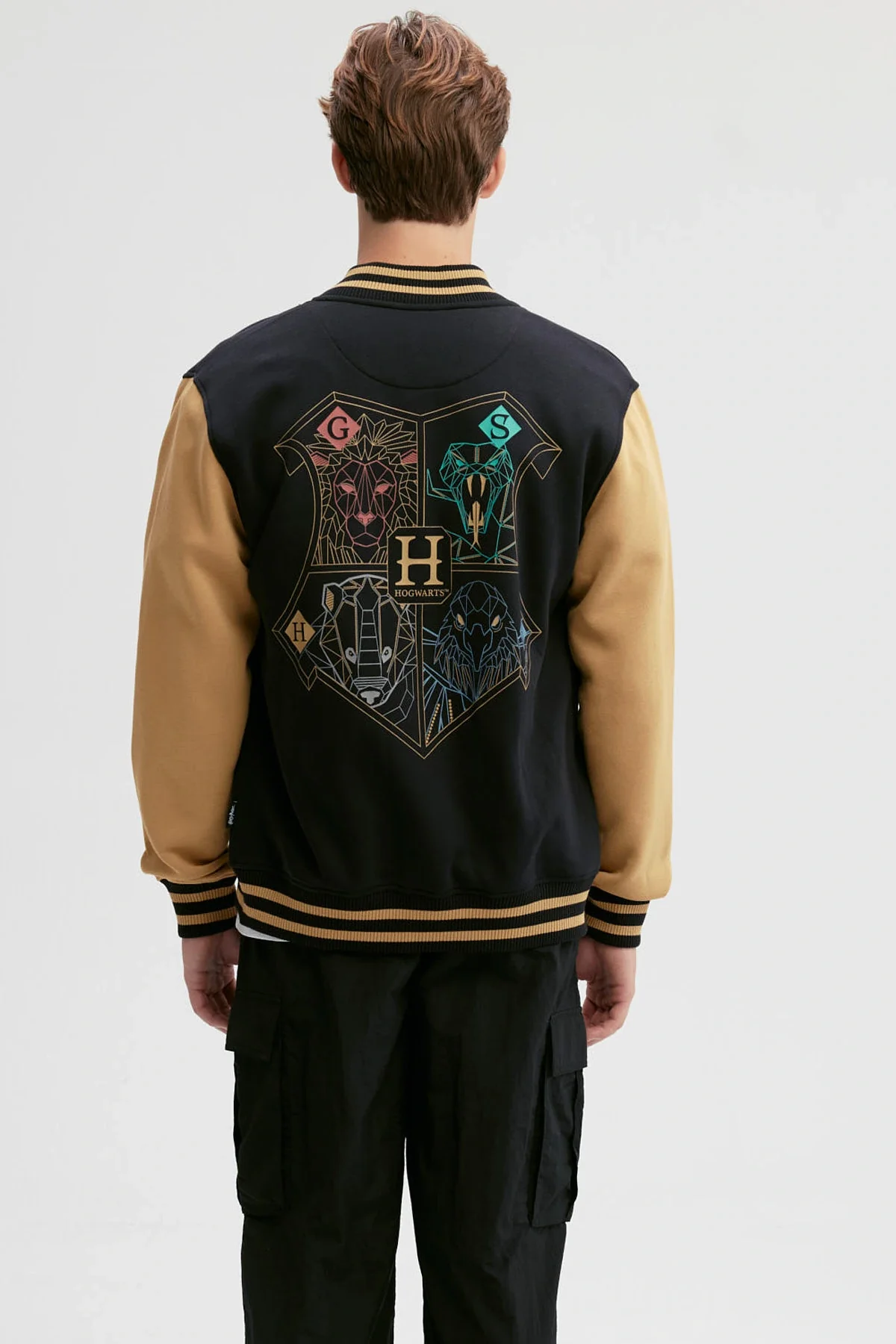 Polerón Hombre Harry Potter College Negro - Image 2