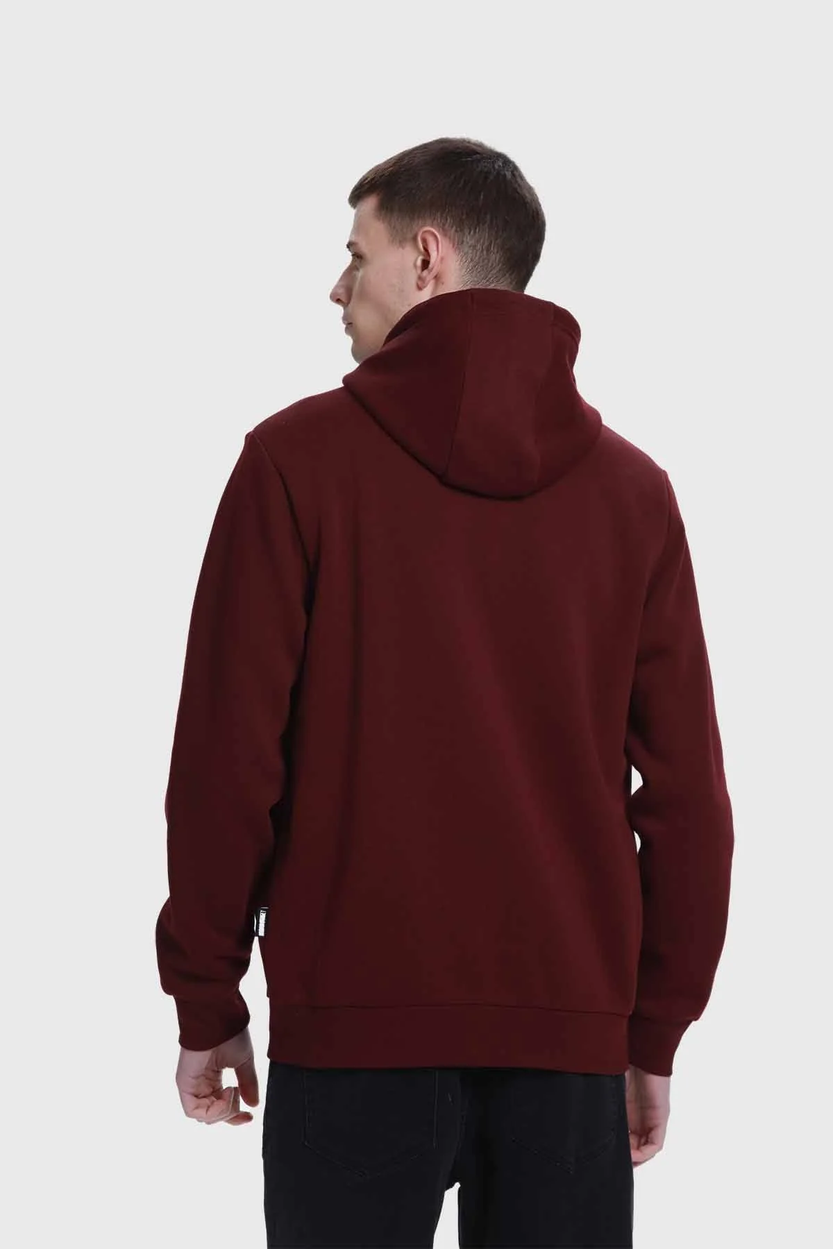 Polerón Hombre Basic Burdeo - Image 3