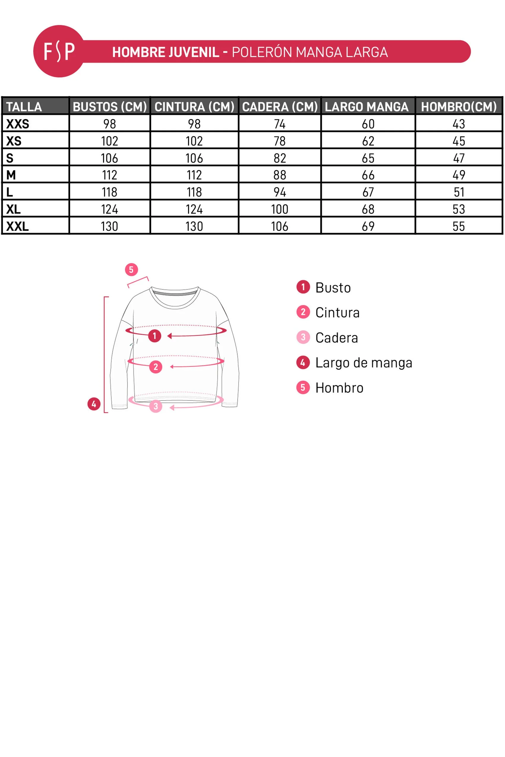 Polerón Hombre Basic Burdeo - Image 5