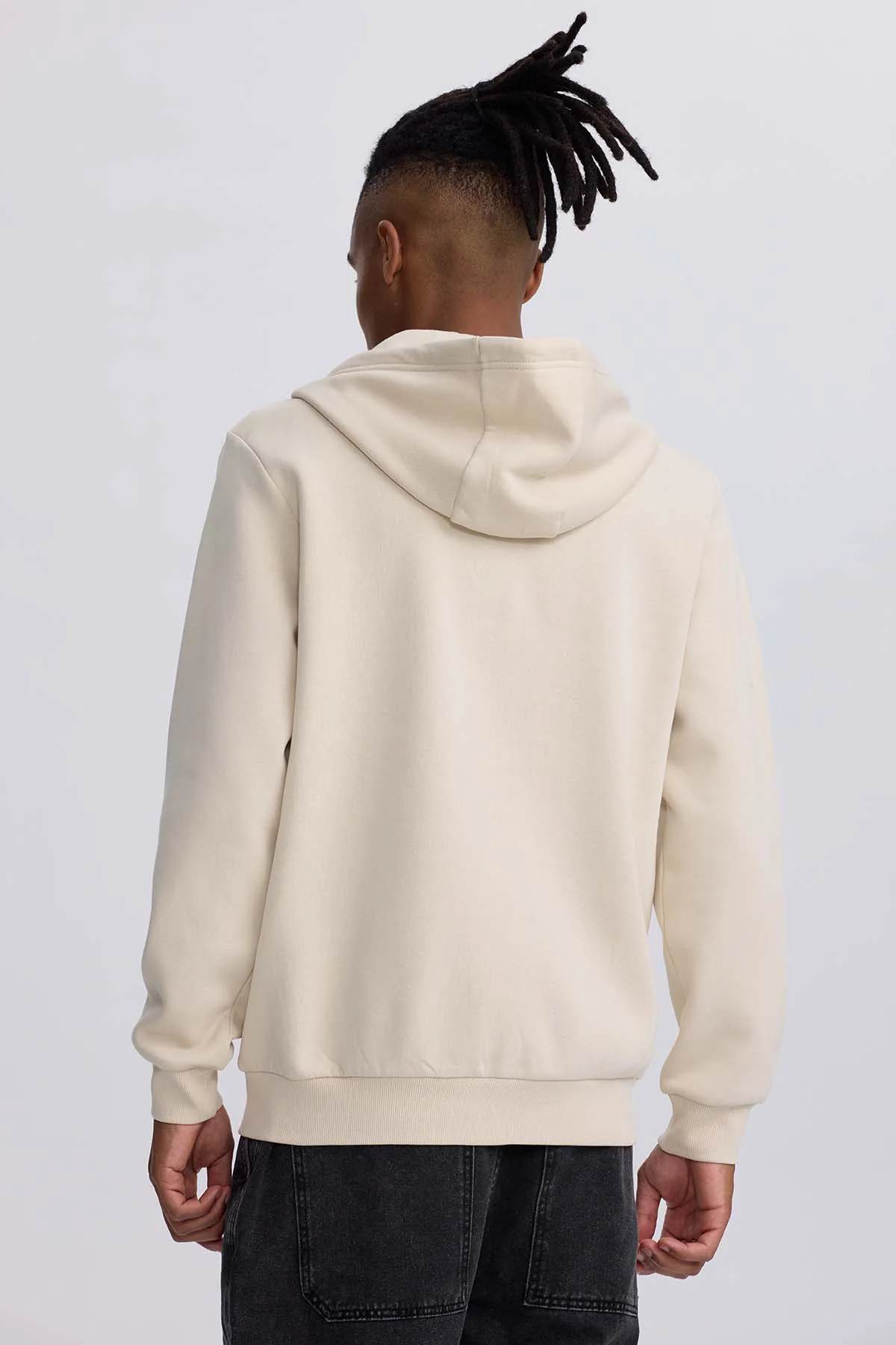 Polerón Hombre Full Zipper Beige - Image 3