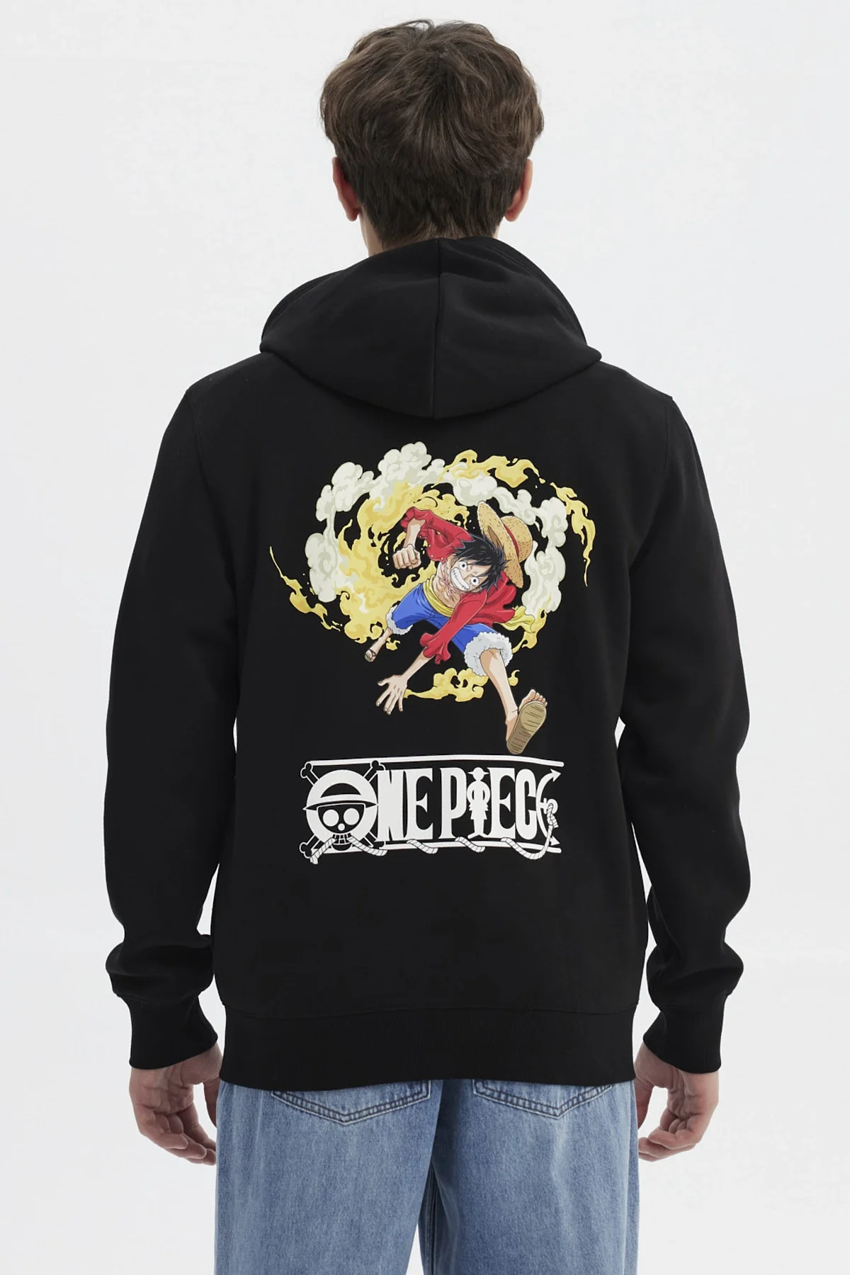 Polerón Hombre One Piece Negro - Image 2