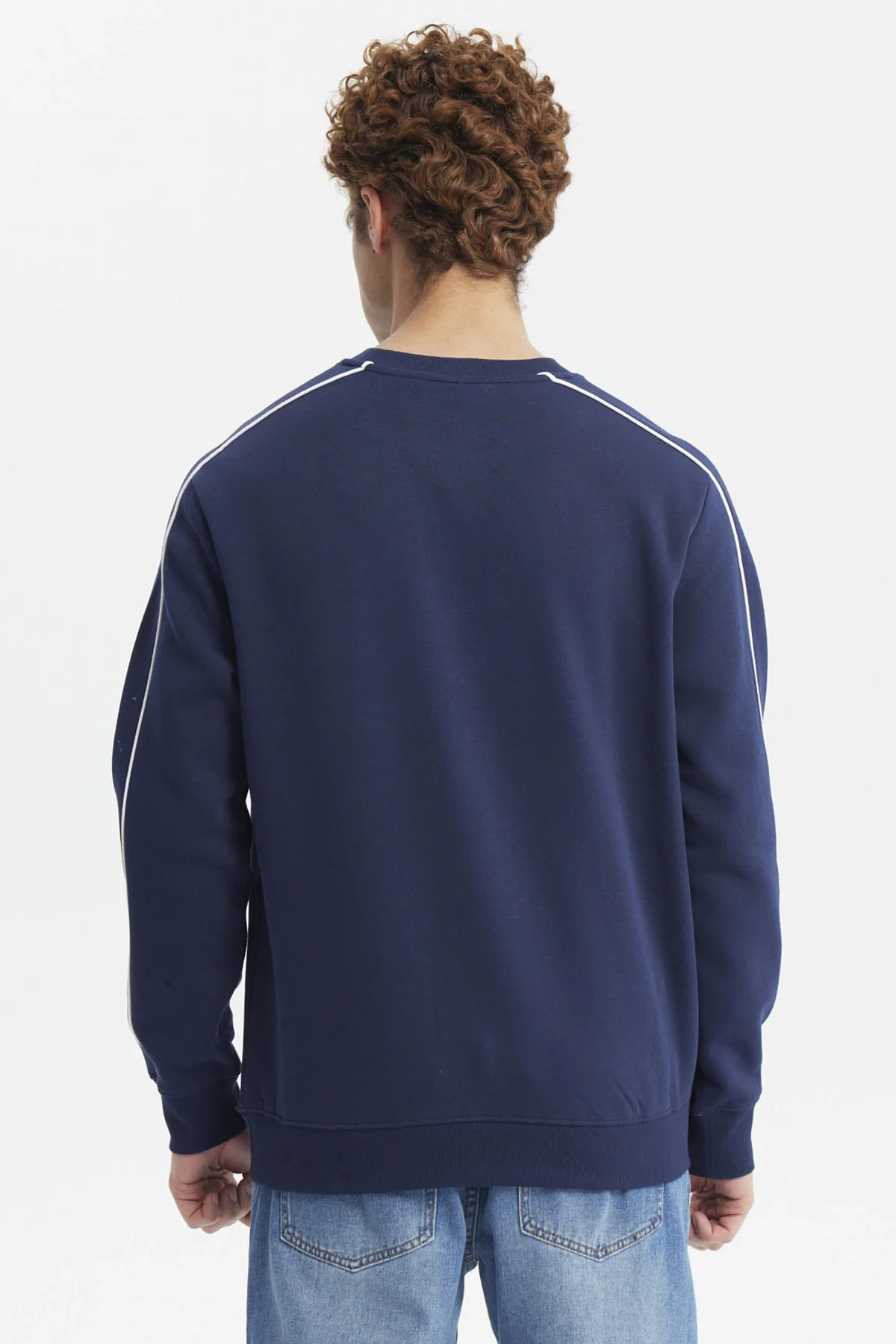 Polerón Hombre Oversize Azul - Image 3
